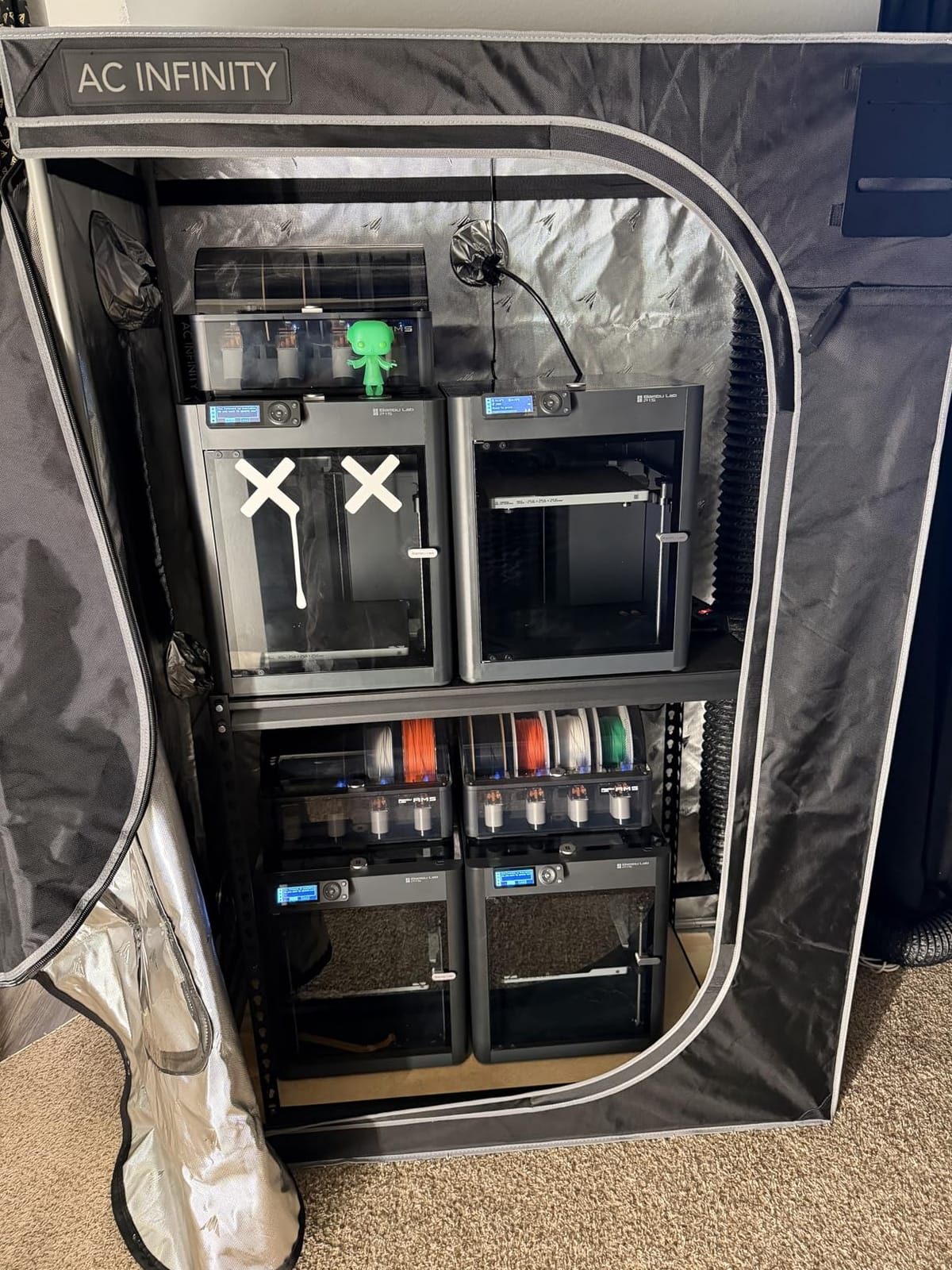AC Infinity CLOUDLAB 422, Advance Grow Tent 2x2, Thickest 1