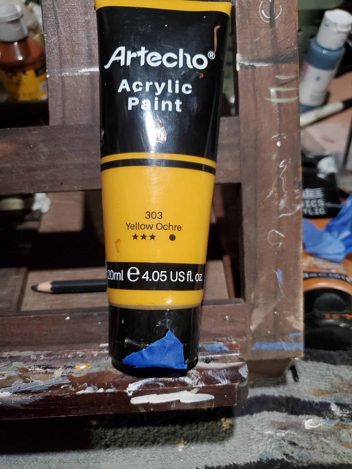 Artecho 24 Colors Acrylic Paint 60ml / 2.02oz Tube customer photo 2