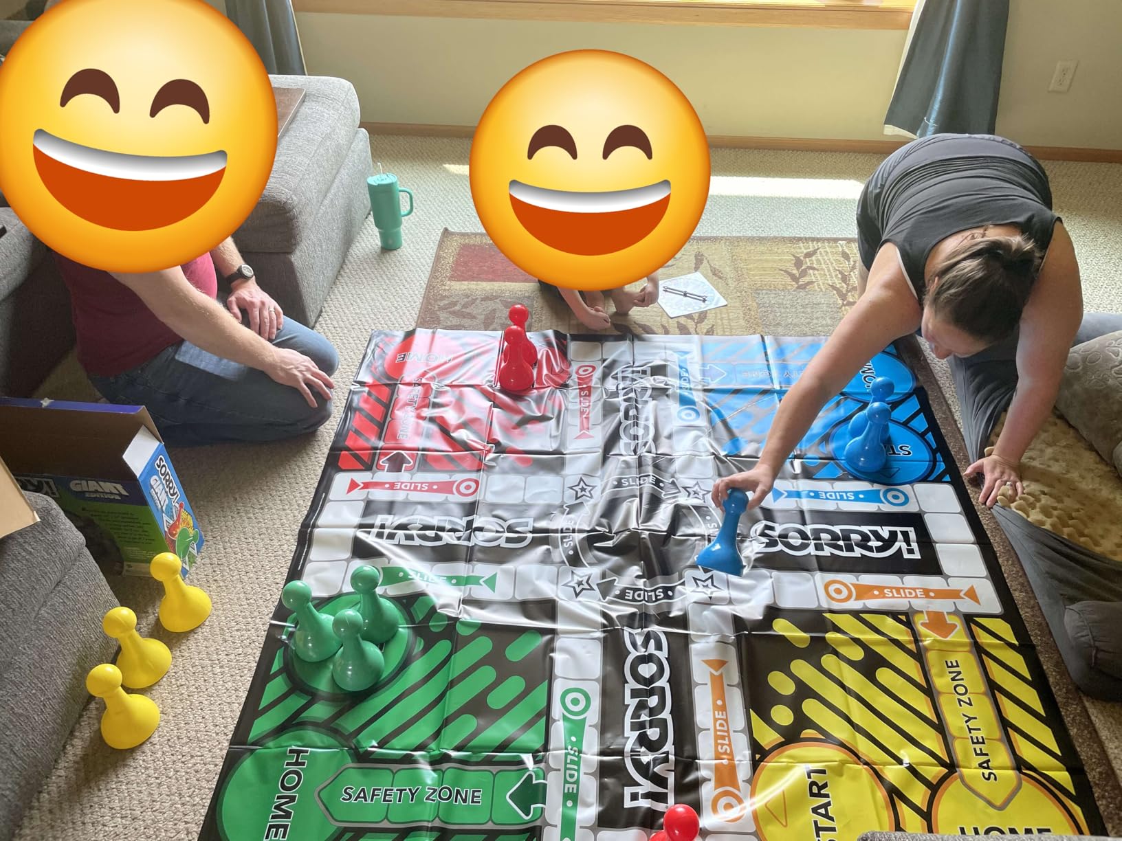 Spin Master Games Sorry! Giant Edition Classic Board Game for Kids customer photo 2