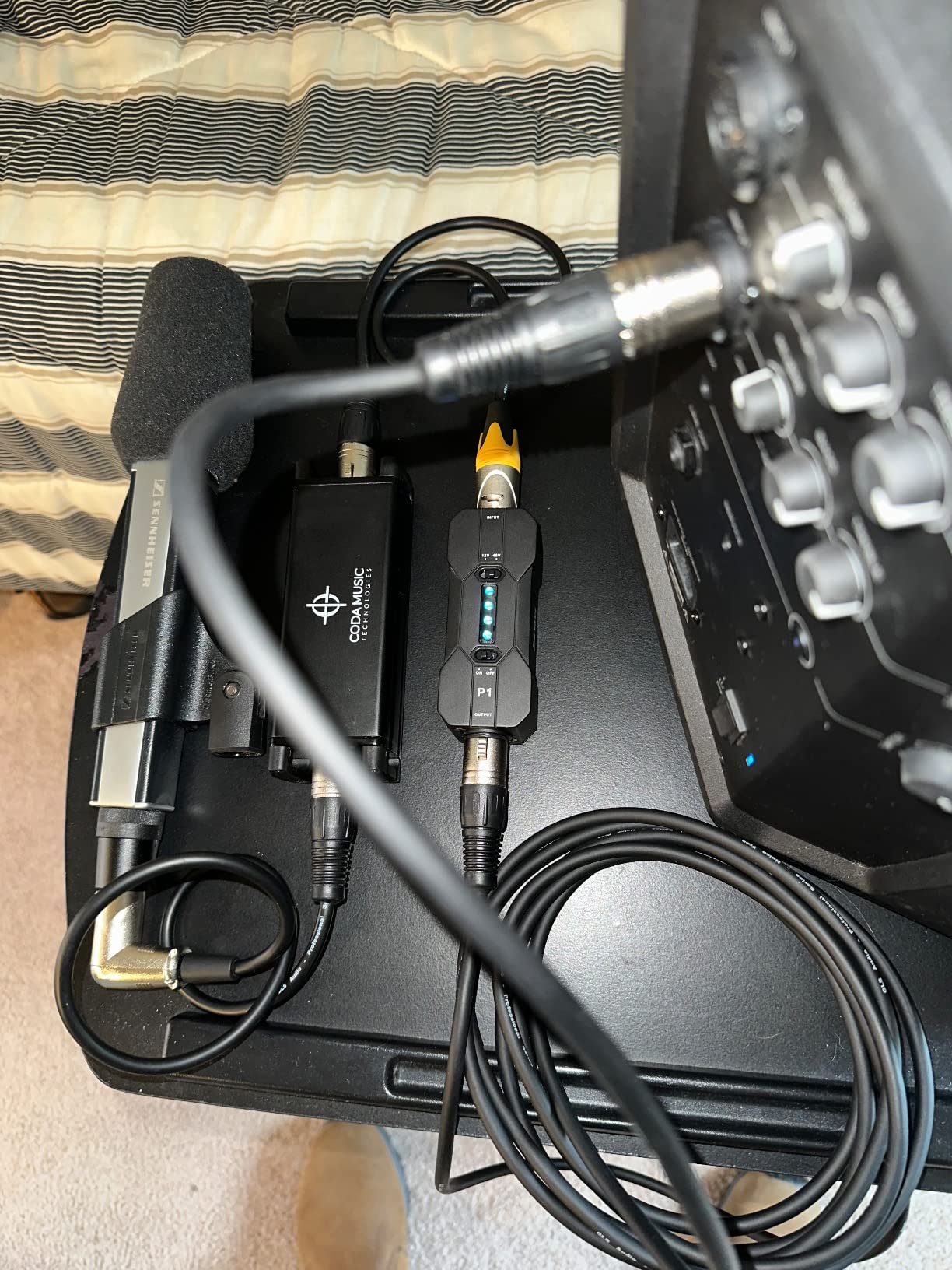 Coda Mic Preamp for Vocal Recording & Podcasting - 25dB Microphone Booster customer photo 2