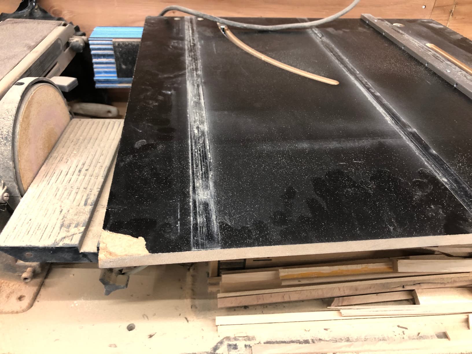 POWERTEC Table Saw Crosscut Sled for Stationary Table Saw (71403) customer photo 2