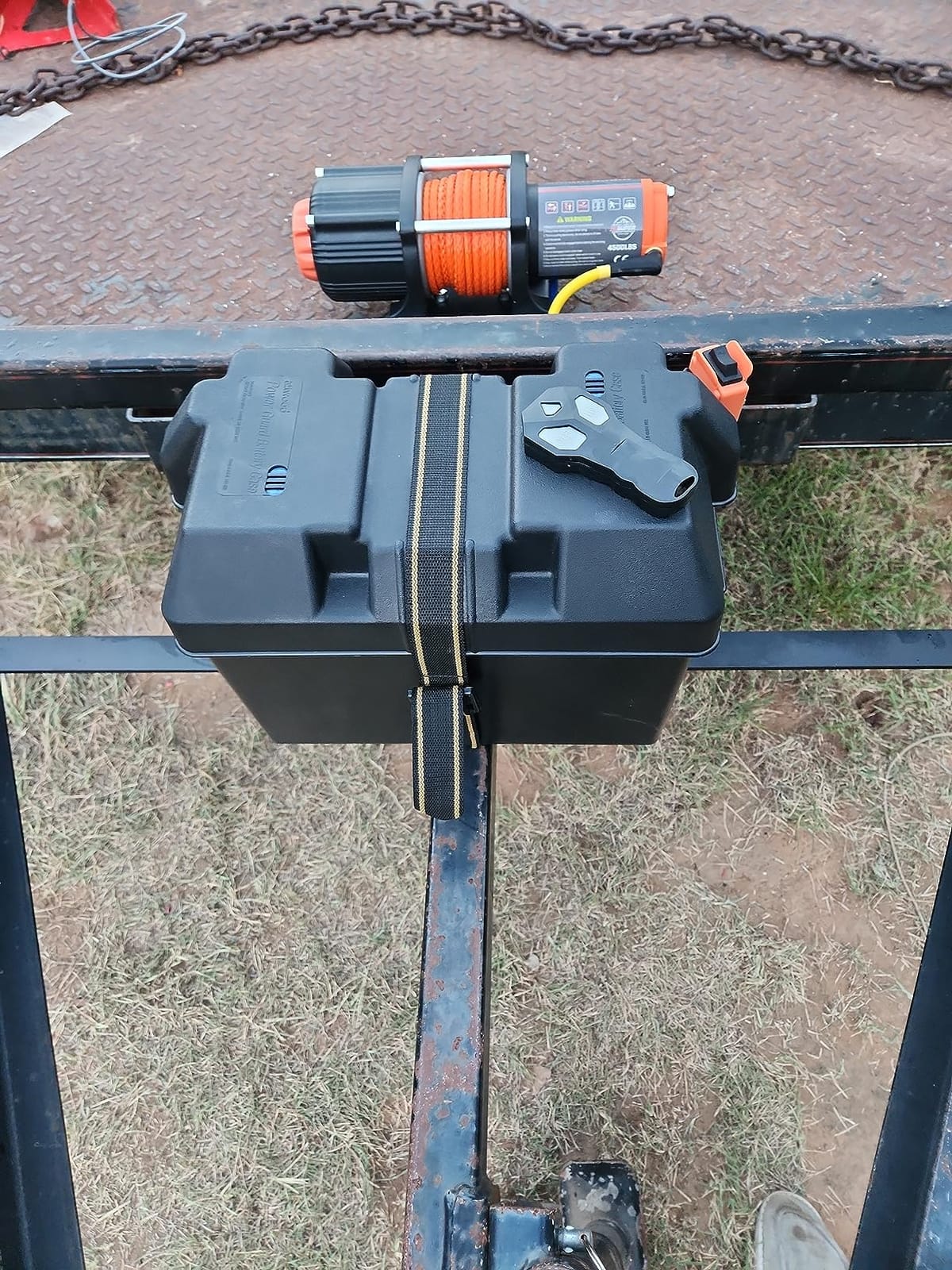 ZESUPER 4500 lb Electric Winch 12V Waterproof IP67 for ATV UTV Boat Trailer customer photo 2