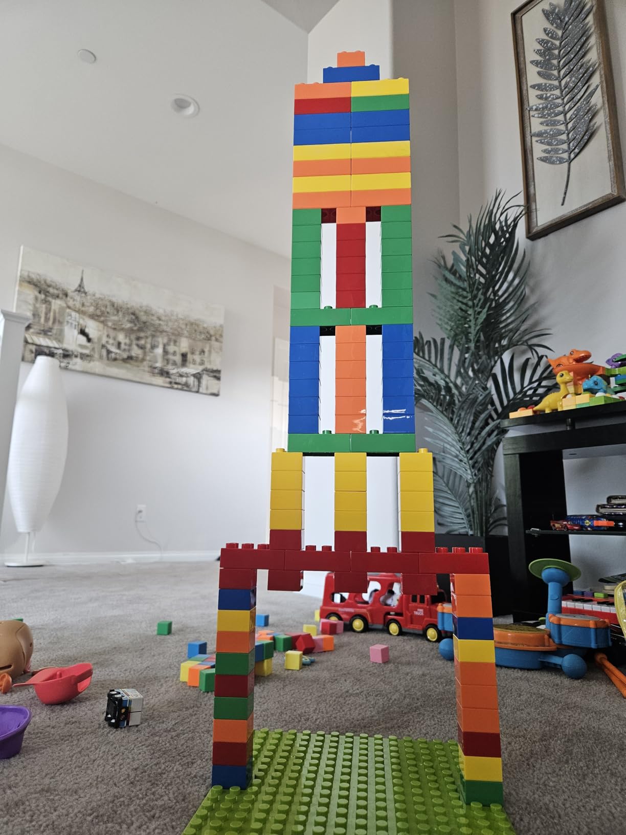 Large Building Blocks for Toddlers Kids Age 2-5, 100 PCS Set with Baseplate customer photo 2