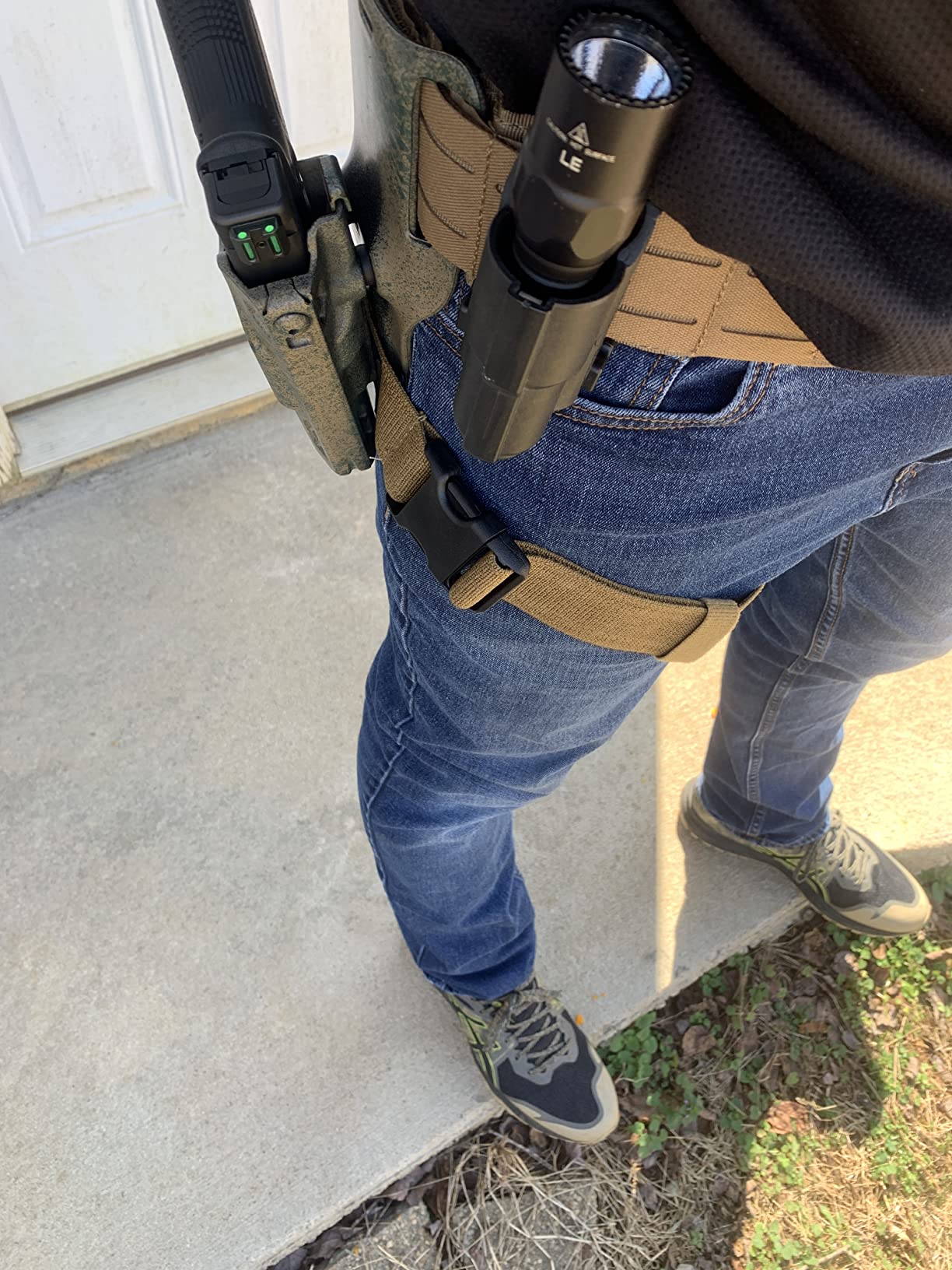 WOLF TACTICAL Molle Battle Belt – War Belt Battle Belts Tactical Gun Belt Duty Belt 2” Quick-Release Combat Belt customer photo 1
