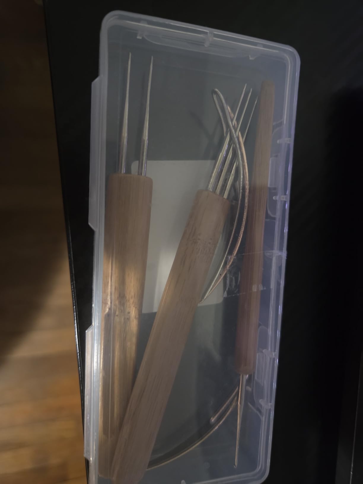 Cabinet Scraper Burnisher with 4 Piece Multi-Shaped Scraper Set 2 Rectangle 1 Curved (Convex and Concave) and 1 Gooseneck Scraper customer photo 1