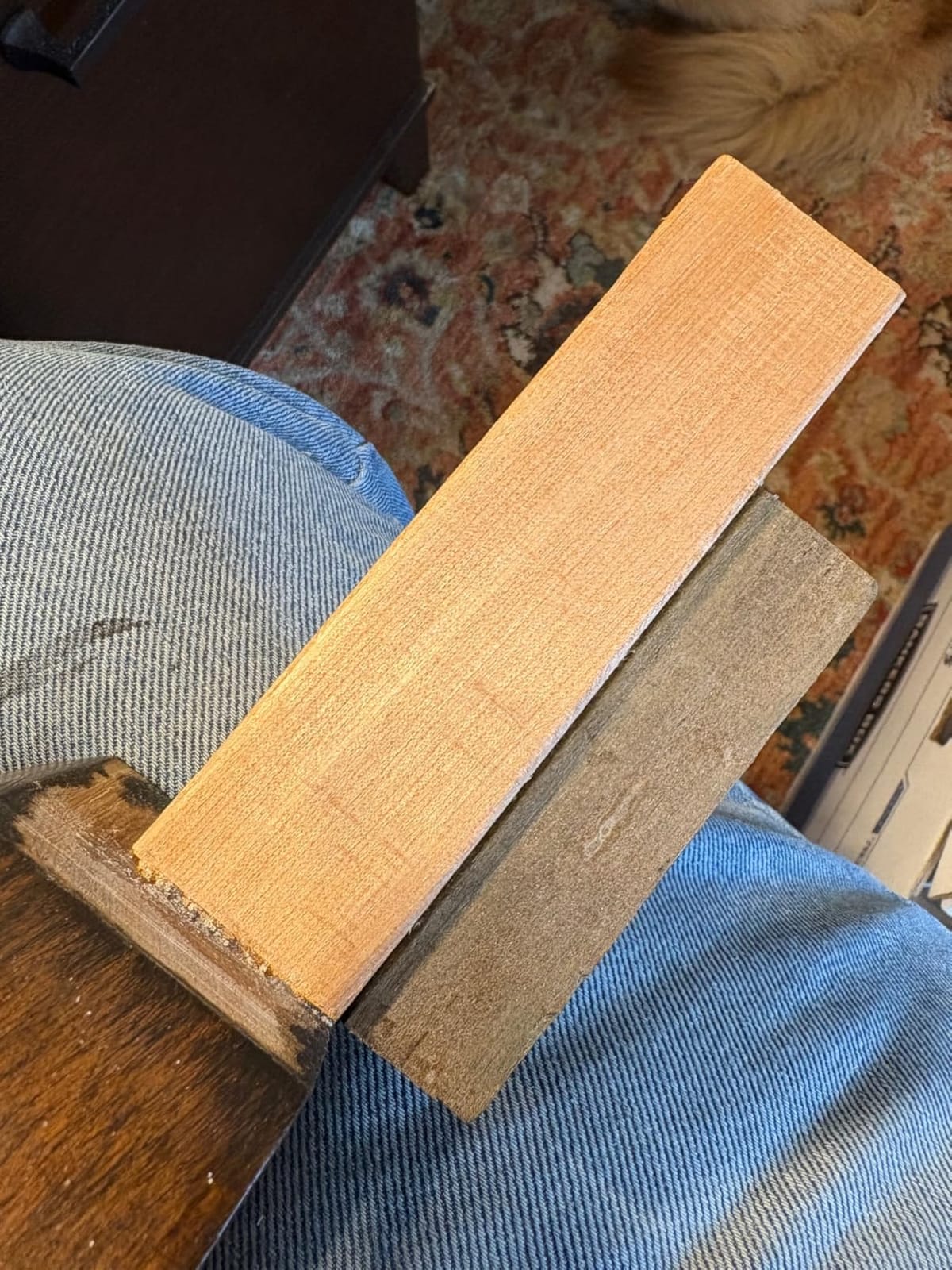 Cabinet Scraper Burnisher with 4 Piece Multi-Shaped Scraper Set 2 Rectangle 1 Curved (Convex and Concave) and 1 Gooseneck Scraper customer photo 2