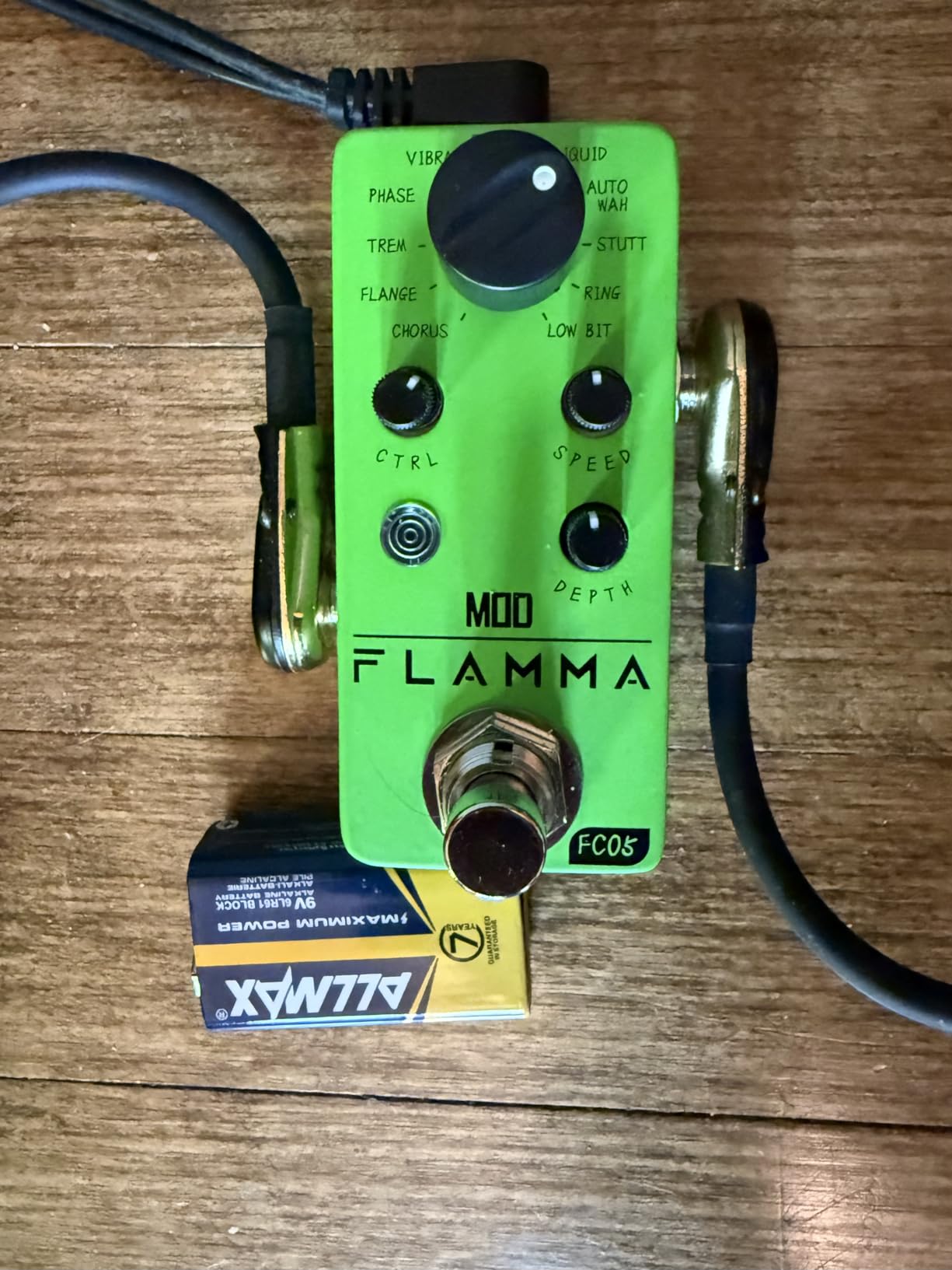 FLAMMA FC05 Modulation Guitar Pedal with Chorus Flanger Tremolo Phaser Vibrato Rotary Liquid Autowah Stutter Ring LowBit customer photo 2