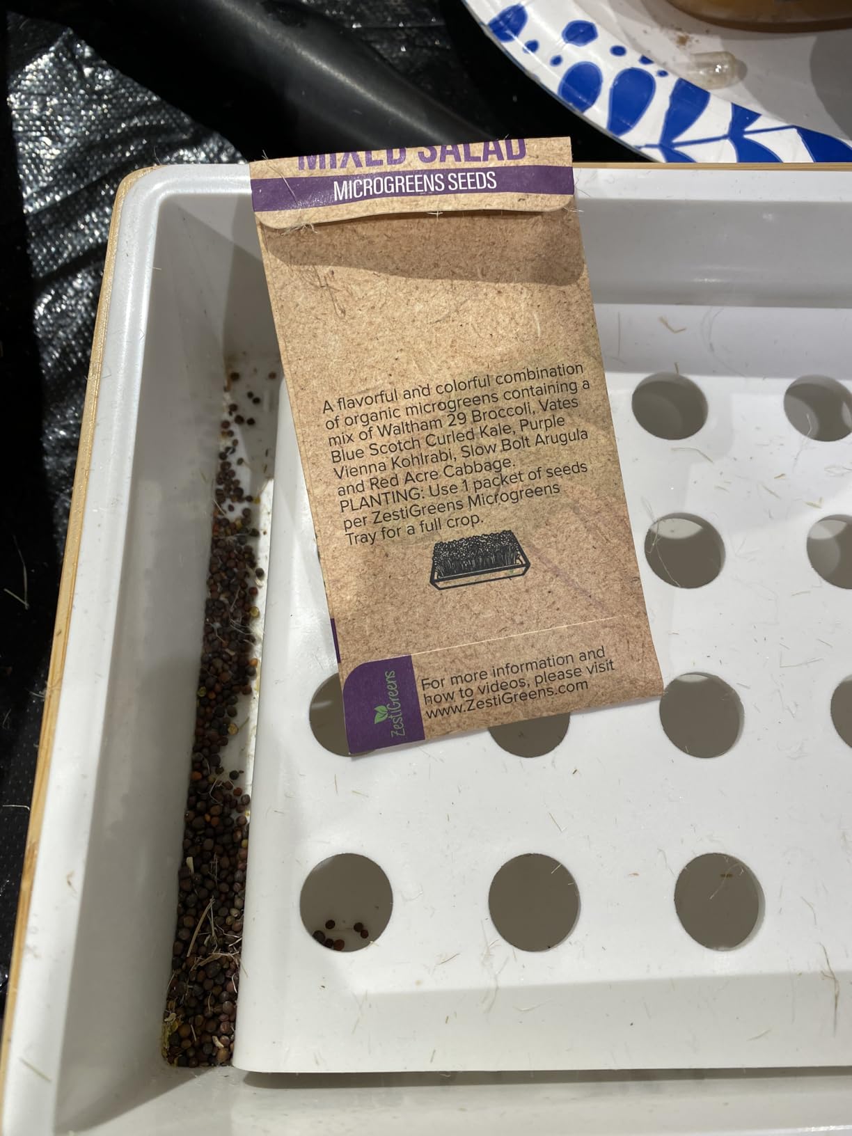 Microgreens Growing Kit - Self-Watering Tray with US Premium Seeds customer photo 2