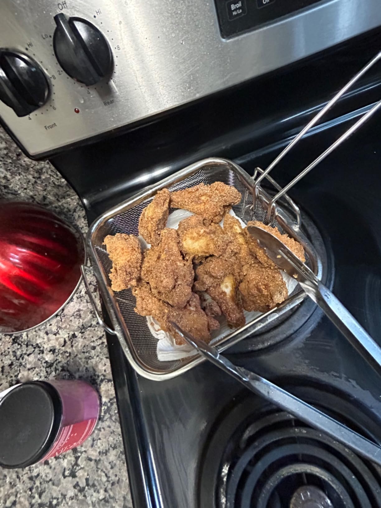Commercial Deep Fryer, 3400W Electric Deep Fryers with 2x6.35QT Baskets customer photo 2