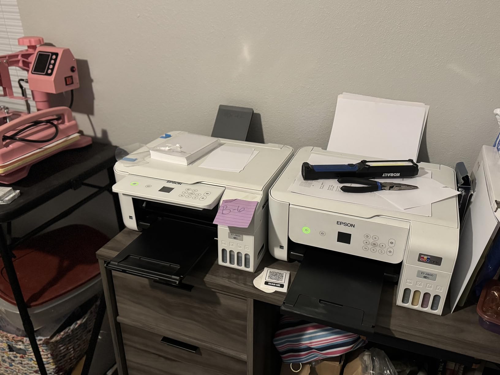Epson EcoTank ET-2800 Wireless Color All-in-One Supertank Printer - Black customer photo 2