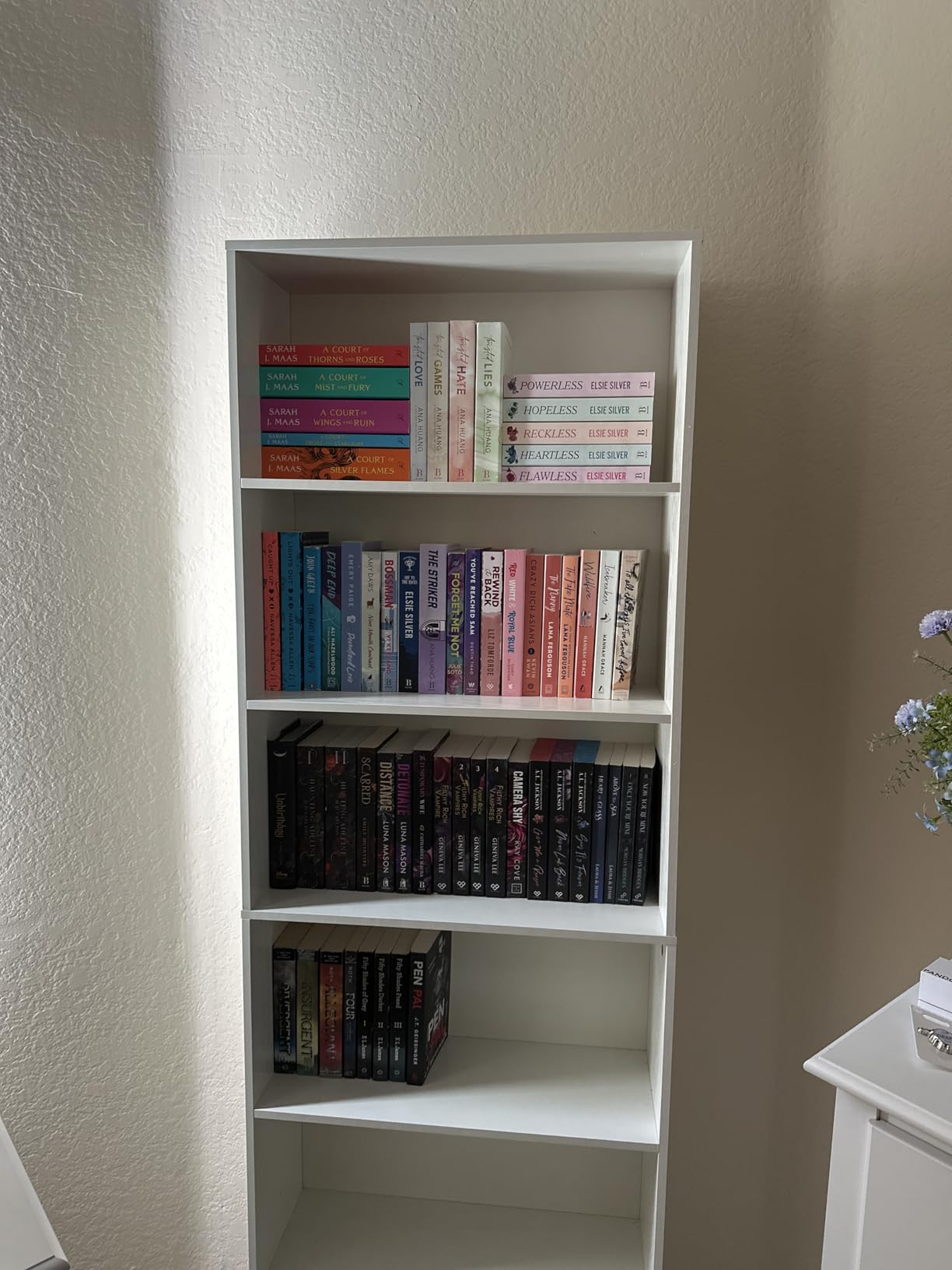 IRONCK Industrial Bookshelves and Bookcases Floor Standing 6 Shelf Display Storage Shelves 70 in Tall Bookcase Home Decor Furniture for Home Office, Living Room, Bed Room, Vintage Brown customer photo 1