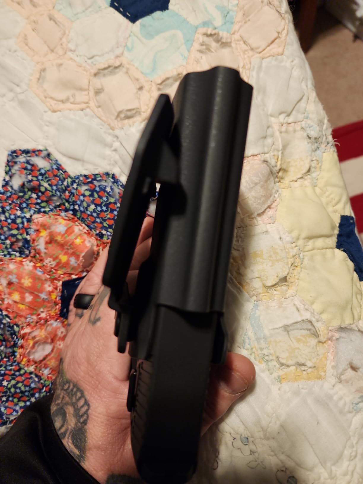 WARRIORLAND OWB Kydex Holster, Select Fits Glock 19/43X, P365, Hellcat Pro customer photo 2