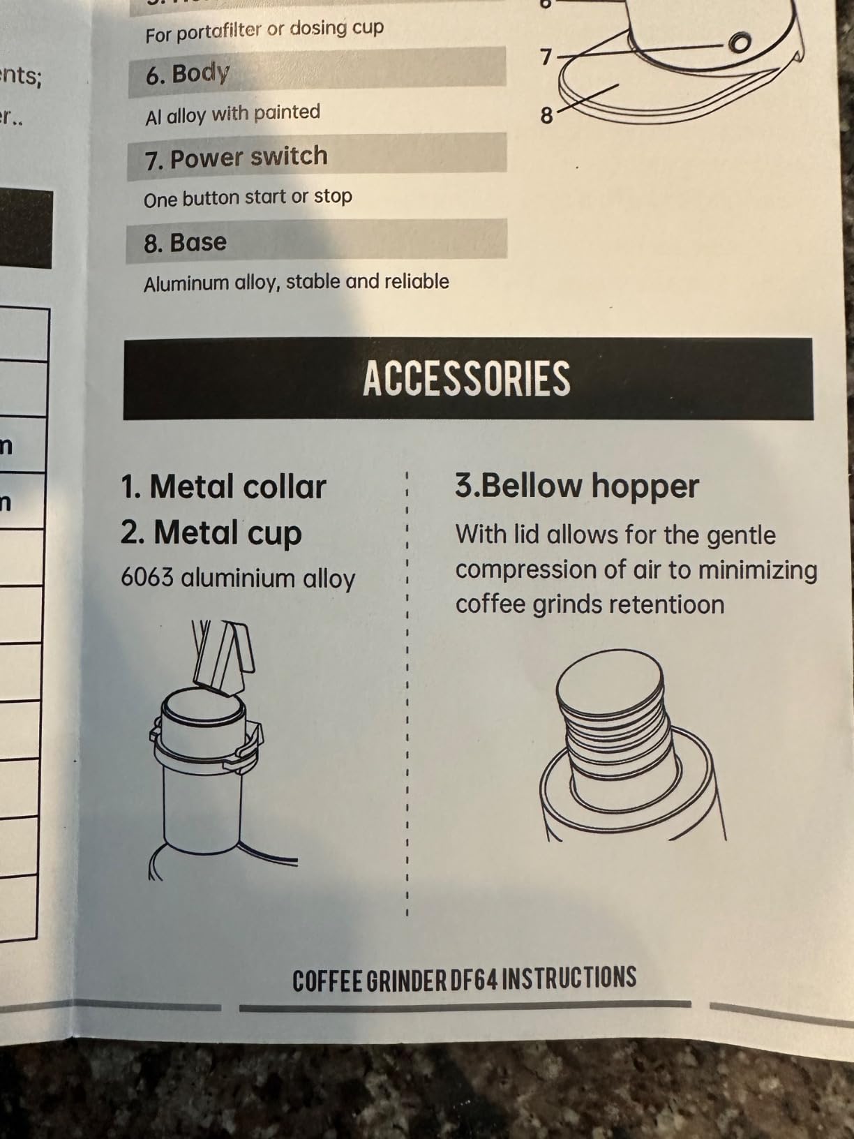 MiiCoffee DF64 II Single Dosing Coffee Grinder (Black) customer photo 2