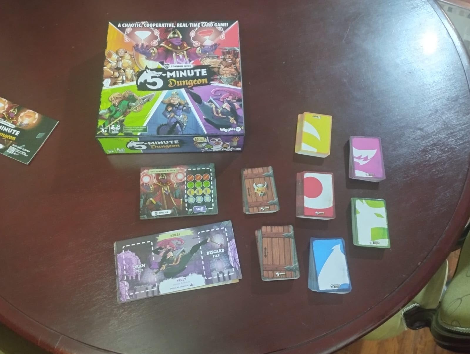 Wiggles 3D 5-Minute Dungeon A Chaotic, Co-Operative, Real-time Card Game | Fast-Paced Board Game | for Families, Ages 8 & up | 2-5 Players customer photo 2
