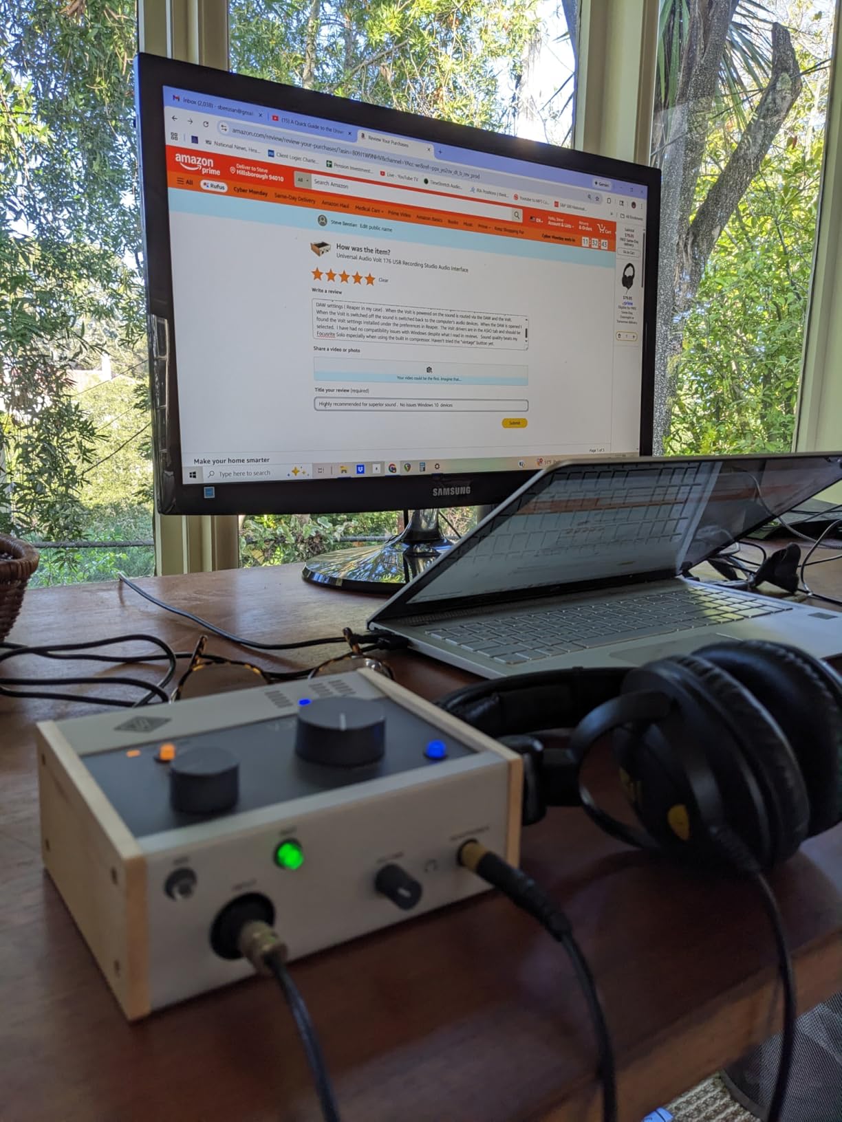 Universal Audio Volt 176 USB Audio Interface customer photo 2