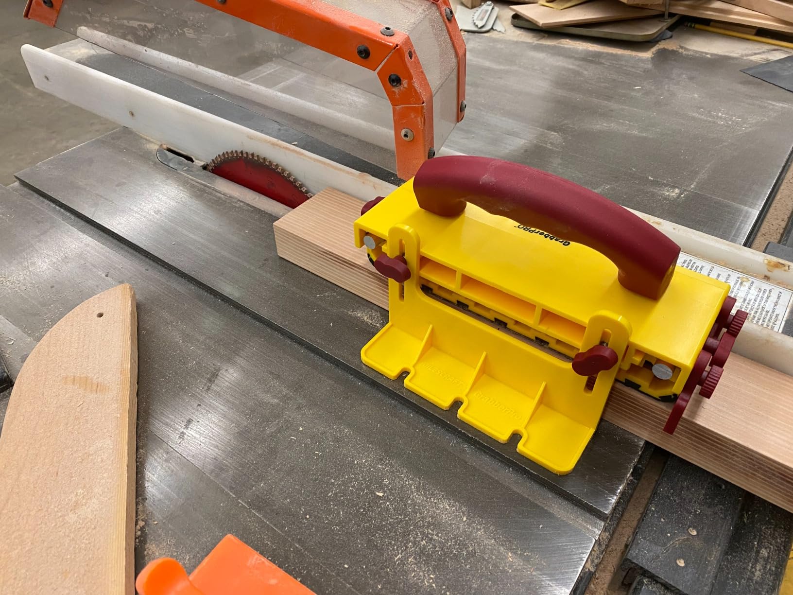 Milescraft 3406 GrabberPRO - Push block for Table Saws, Router Tables, Band Saws & Jointers customer photo 2