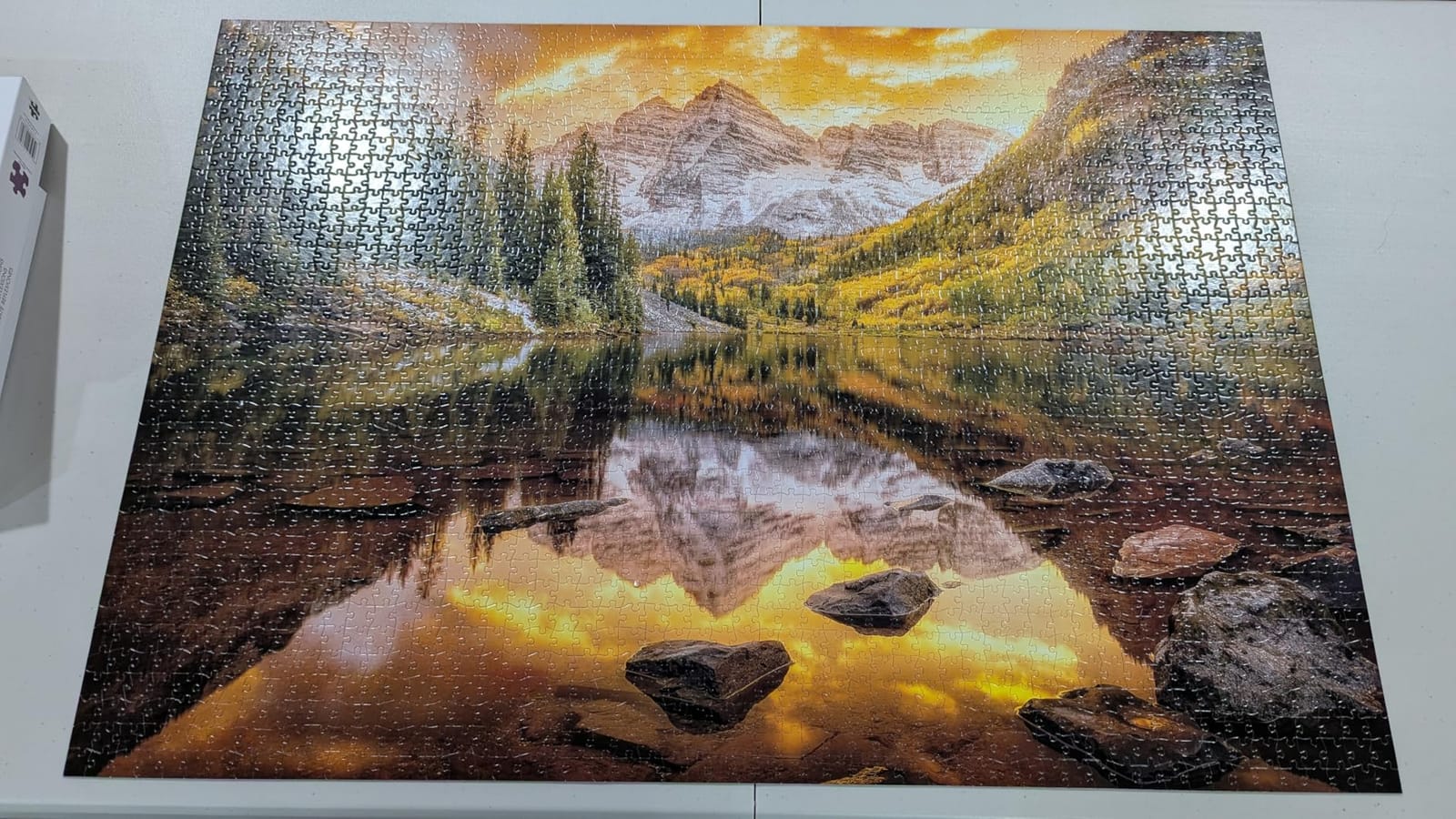 Buffalo Games - Maroon Lake Reflections - 2000 Piece Puzzle for Adults customer photo 1