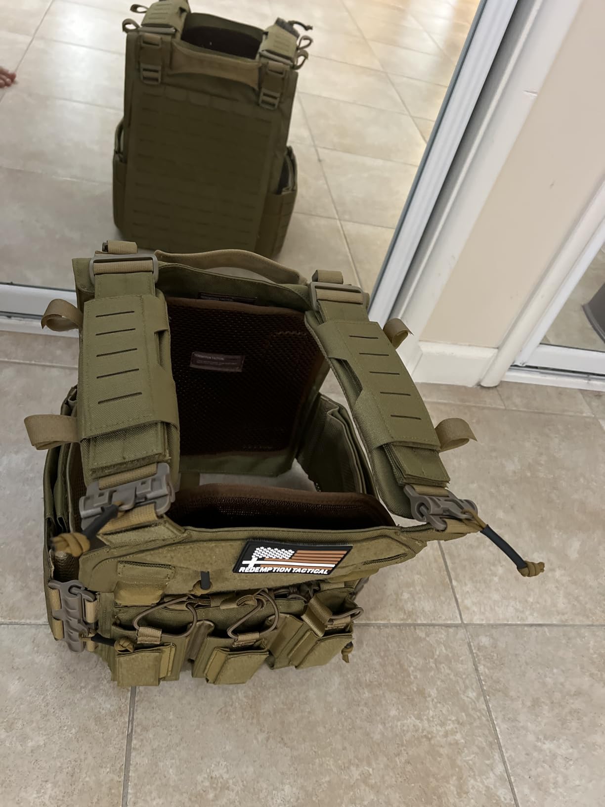 Redemption Crusader 2.0 Tactical Airsoft Vest With Molle Quick Release Buckles And Adjustable Size Sides | 1000D Nylon customer photo 1