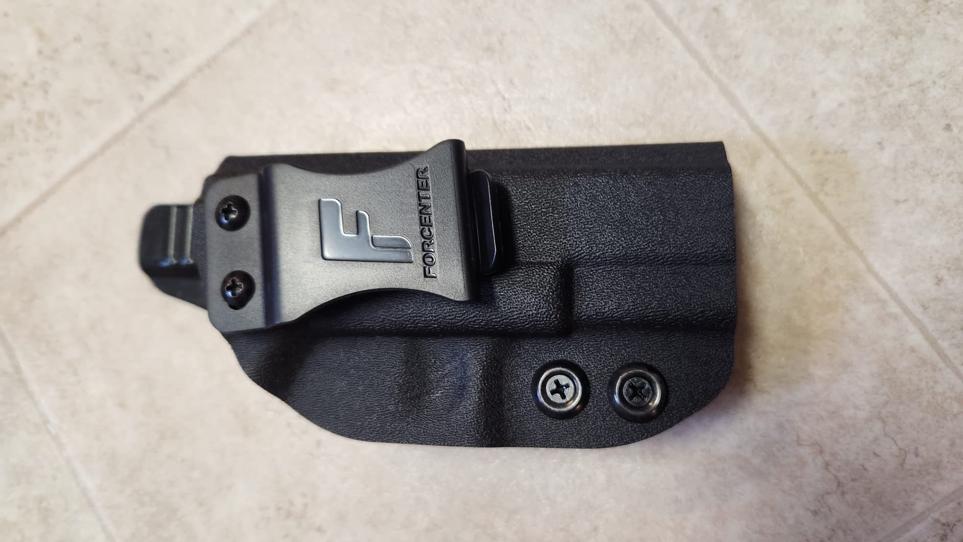 G19 Holster, Forcenter IWB Kydex Concealed Carry Holster Compatible with Glock17,19,19X,26,32,42,43,44,45,48 Gen (1-5) Pistol Right Hand Draw|Adjustable Cant &Tension | Comfortable customer photo 1