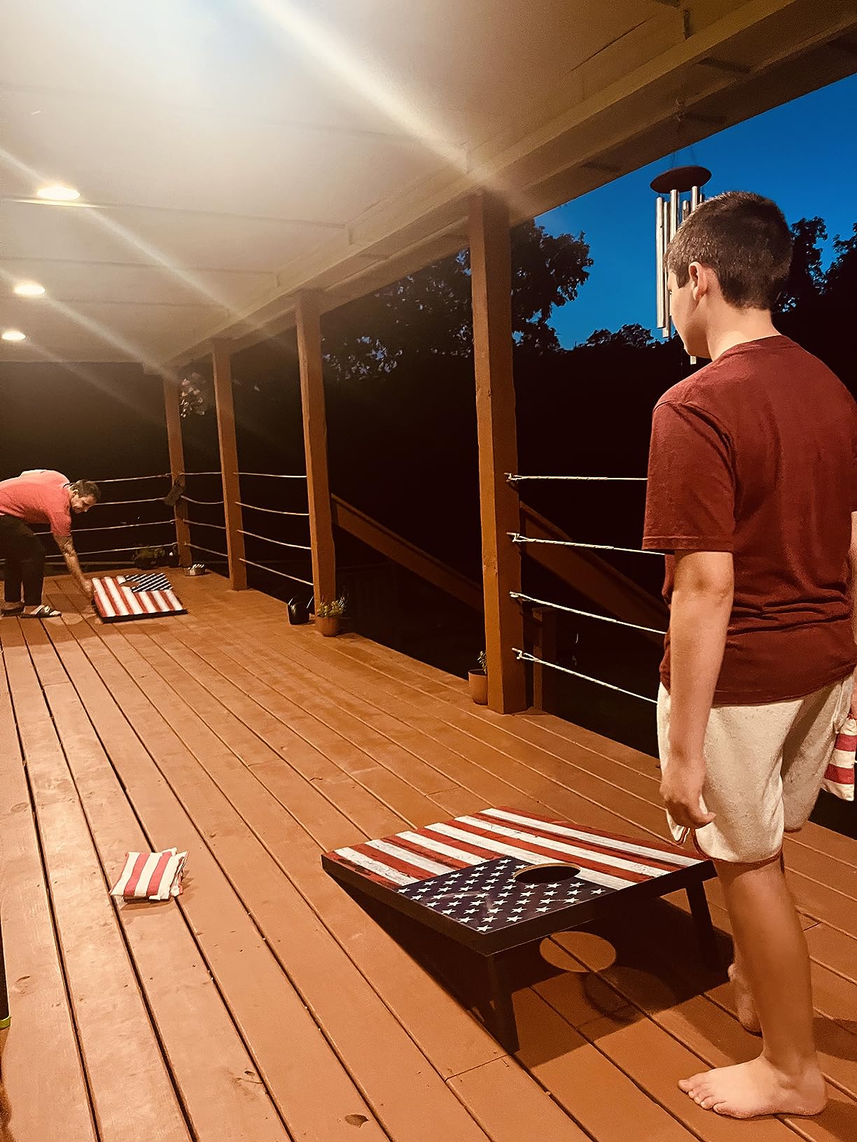 SPORT BEATS Cornhole Board Set - MDF Wood Cornhole Game (3x2' or 4x2') customer photo 1