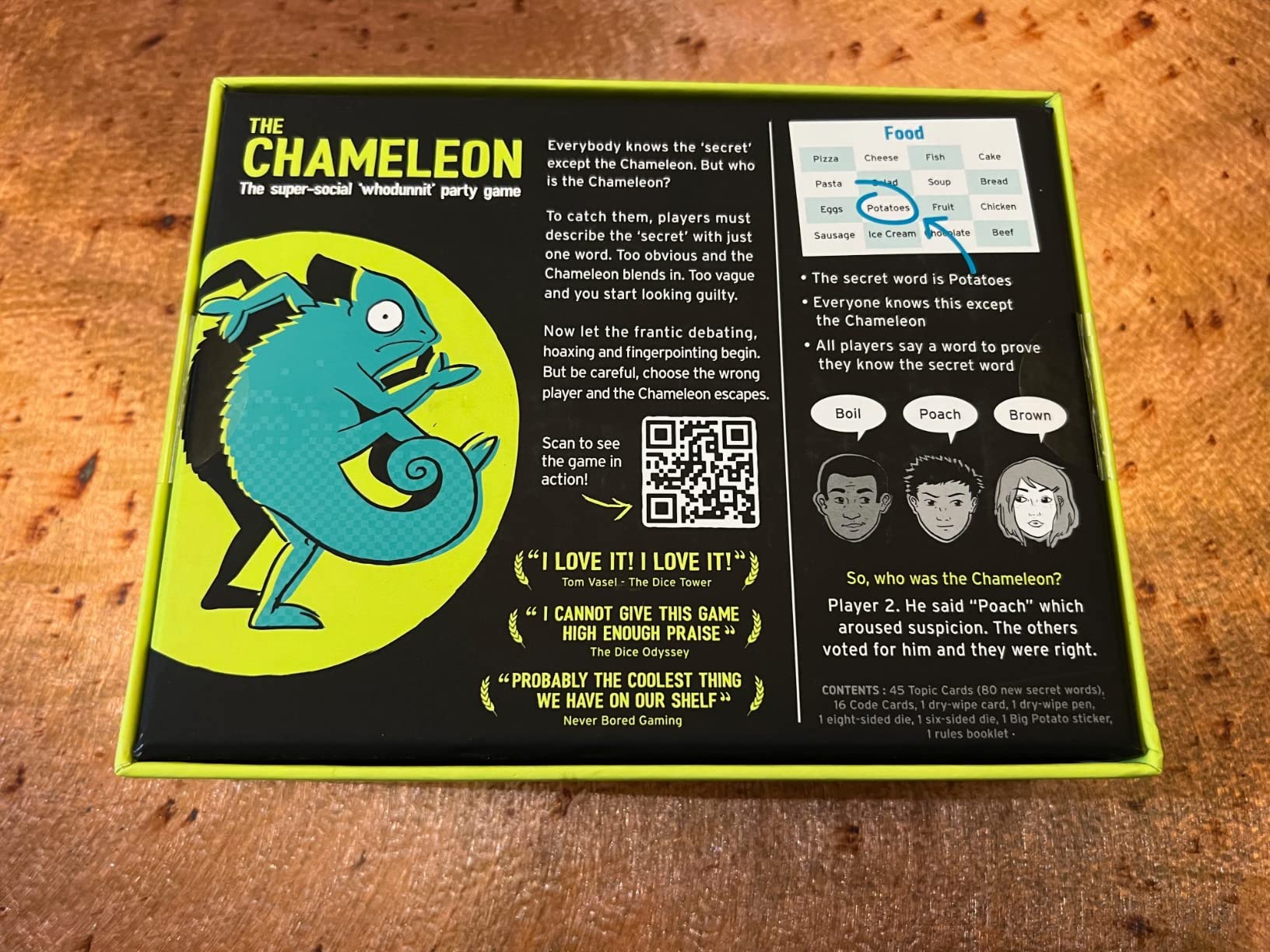 The Chameleon Social Deduction Board Game for Adults, Ages 12+ customer photo 2