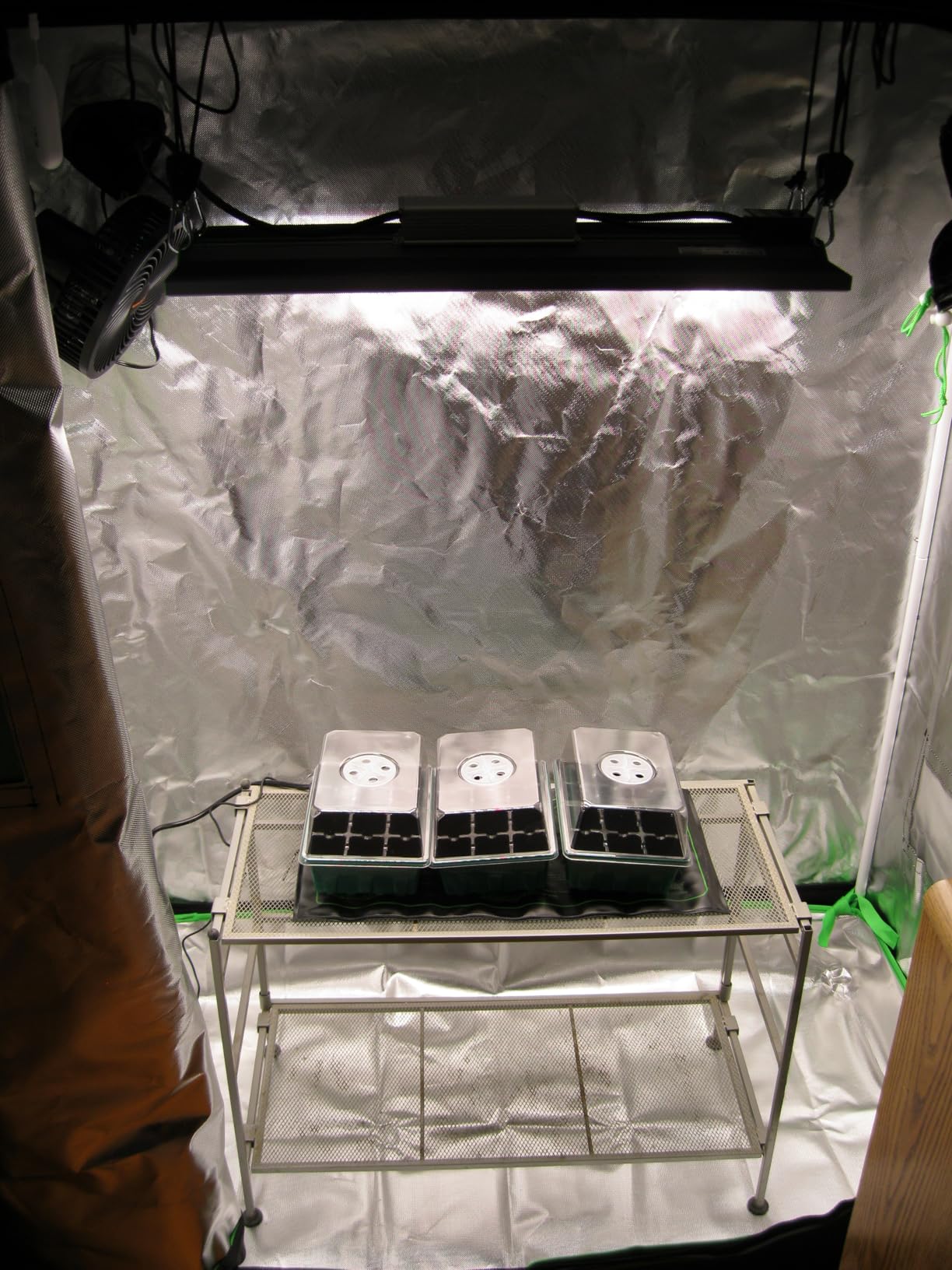 2x2 Green Hut Grow Tent 24