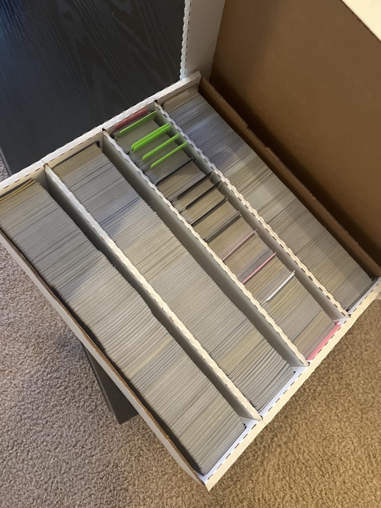 2-Pack • Monster 3200-count • Woodhaven Trading Firm Brand Trading/Gaming Card Storage Box (2) customer photo 2