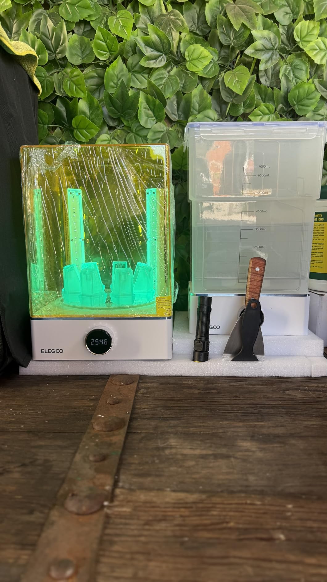 ELEGOO Mercury XS Bundle, Wash and Cure Machine for Large 3D Resin Models customer photo 1