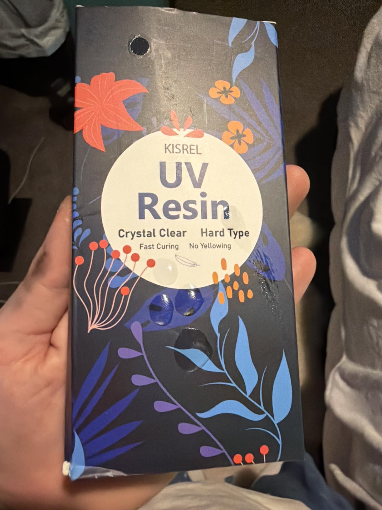 KISREL UV Resin 300g, Hard Type UV Resin Kit for Craft Jewelry Making customer photo 2