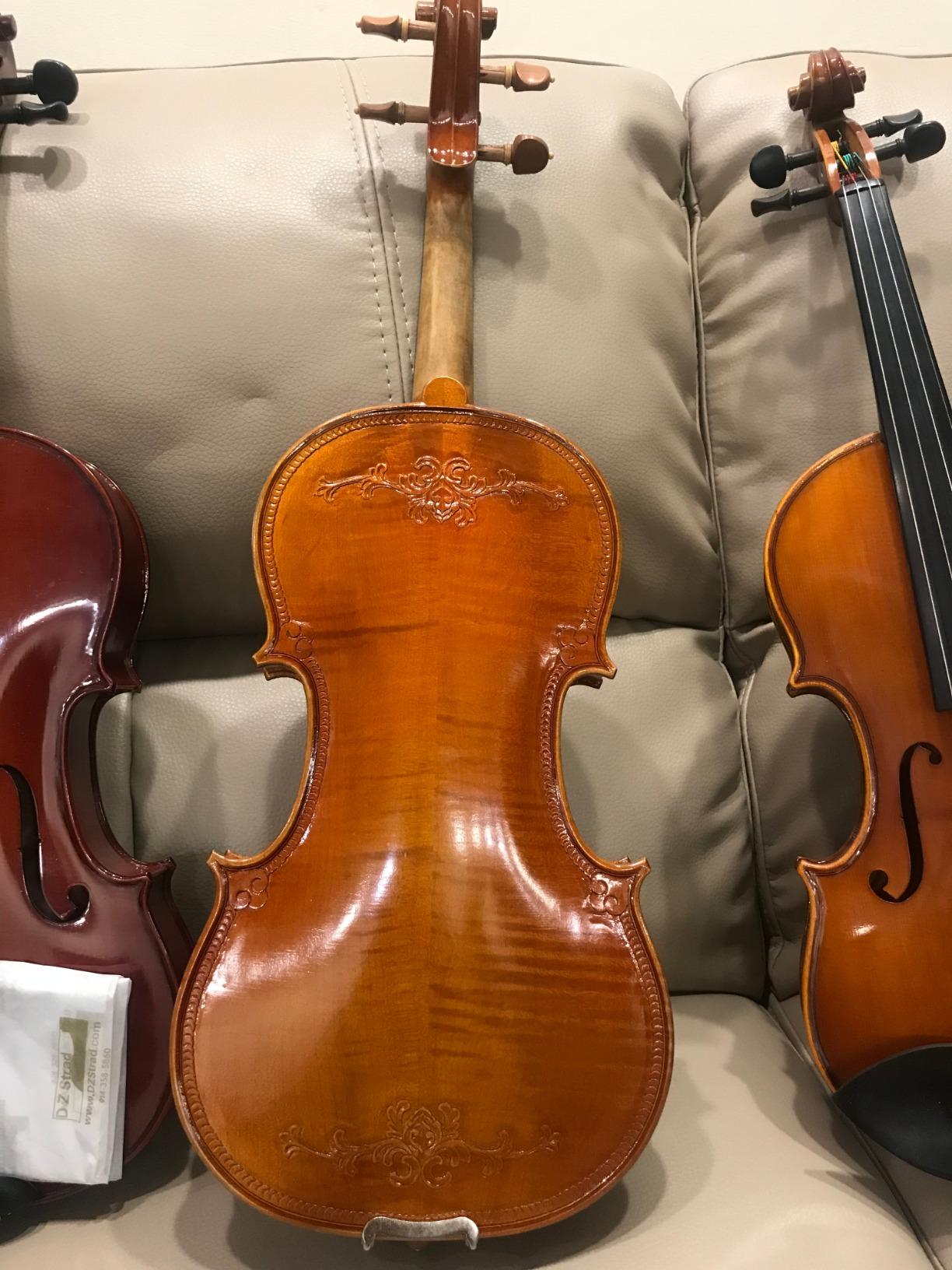 Model 400 Old Antique 4/4 Violin Open Clear tone Beautiful (4/4 - Full Size) customer photo 2
