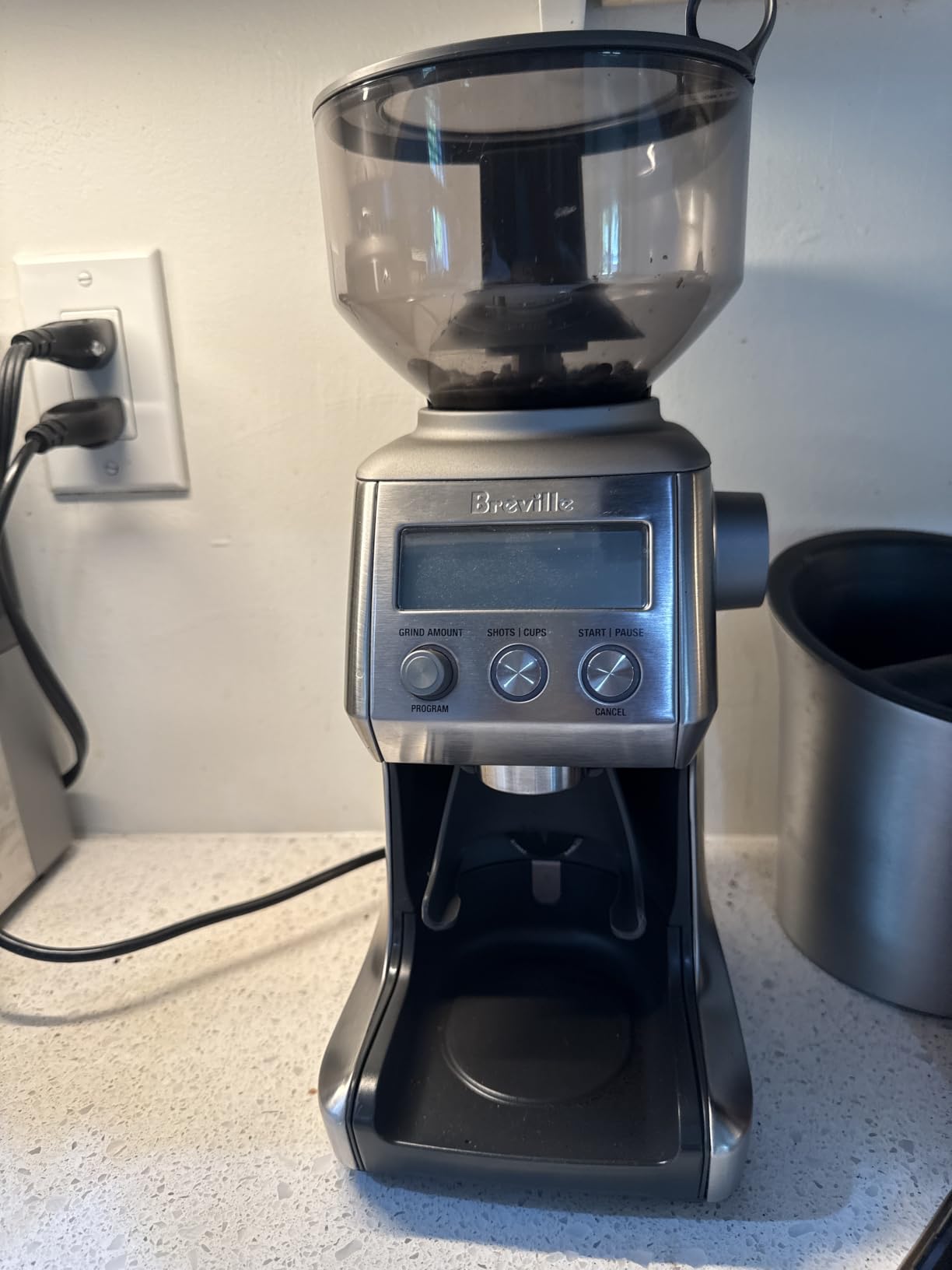 Breville BCG820BTR Smart Grinder Pro, Black Truffle customer photo 2
