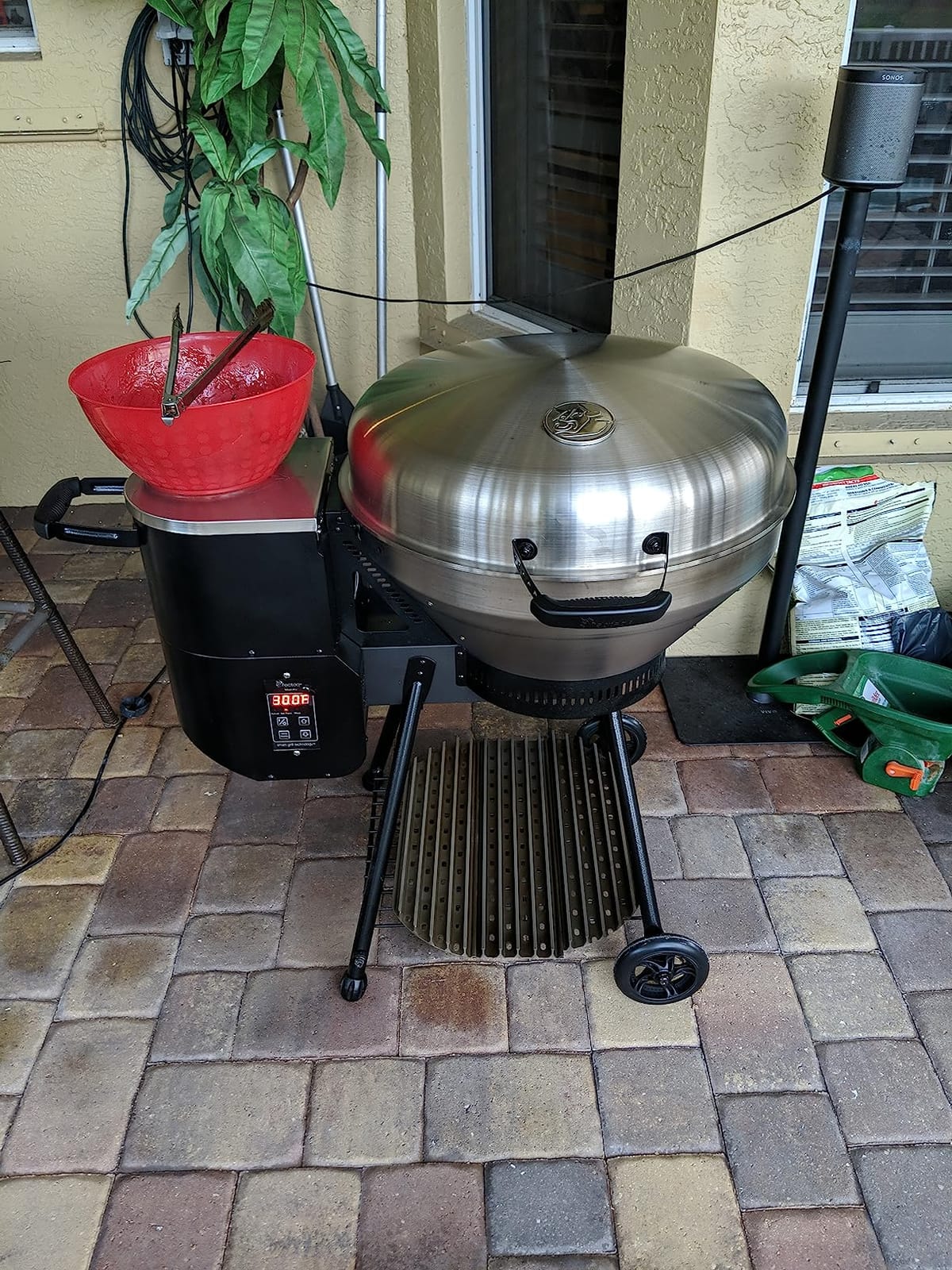 recteq Pellet Grill RT-B380 Bullseye, BBQ, Outdoor, and Electric Pellet Smoker Grill, Electric Smokers, Uses 100% Wood Pellets for Ribs, Brisket, Chicken, Sear, Smoke customer photo 1