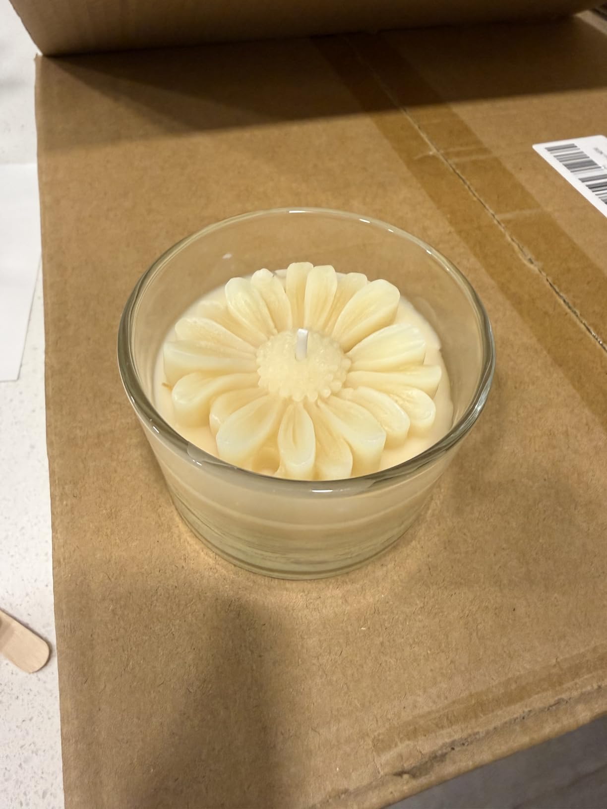 Thick Candle Jars for Making Candles 16 Pcs, 7 OZ Empty Jars with Wood Lids for Candle Making, Sample Container, Clear customer photo 1