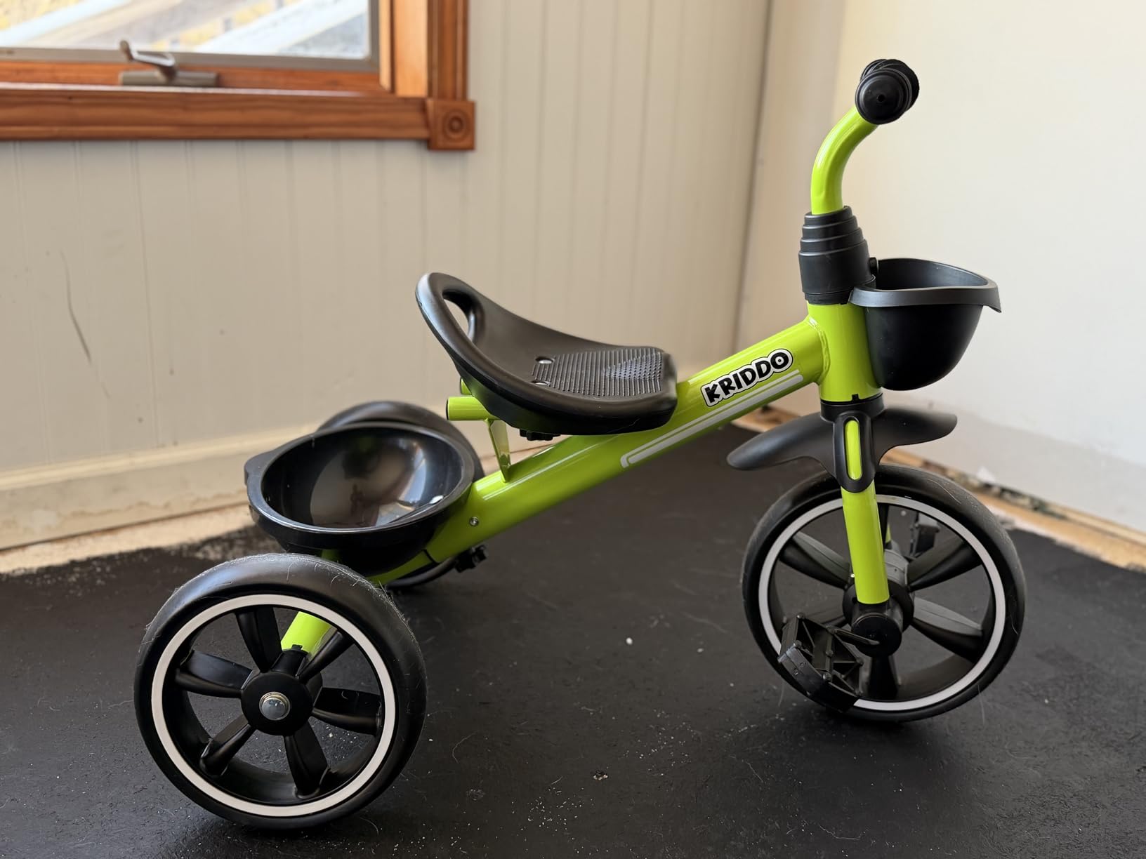 KRIDDO Toddler Tricycle for Toddlers Age 2-5, Tool-Free Trike customer photo 1