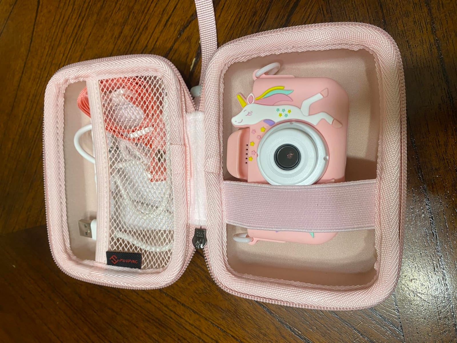 Goopow Kids Camera Toys for 3-8 Year Old Girls Boys,Children Digital Video Camcorder Camera with Cartoon Soft Cover, Best Chritmas Birthday Festival Gift for Kids customer photo 2