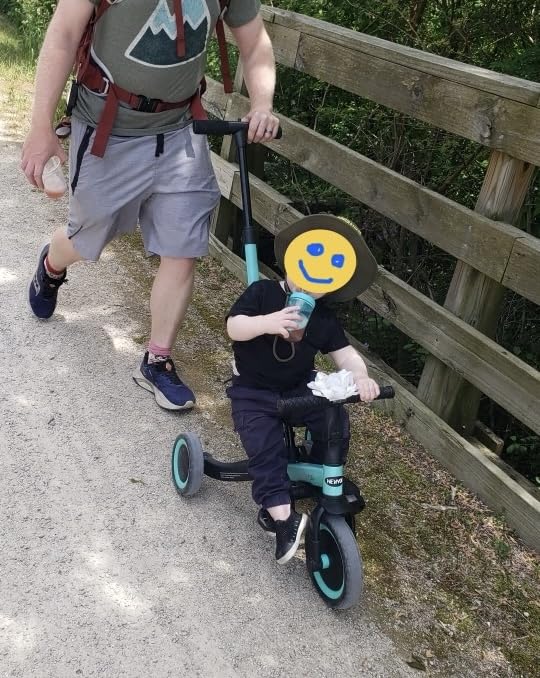 newyoo TR007 5-in-1 Tricycle for Toddlers 1-3, Toddler Bike, Birthday Gift customer photo 2