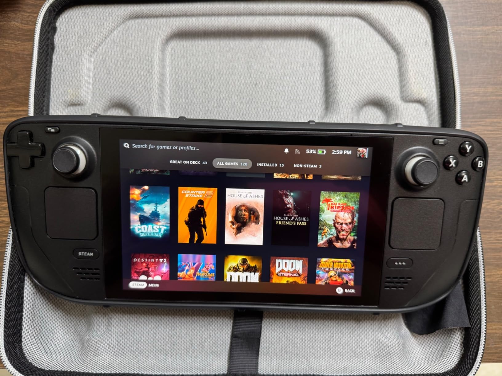 Valve Steam Deck 512GB Handheld Console LCD customer photo 2