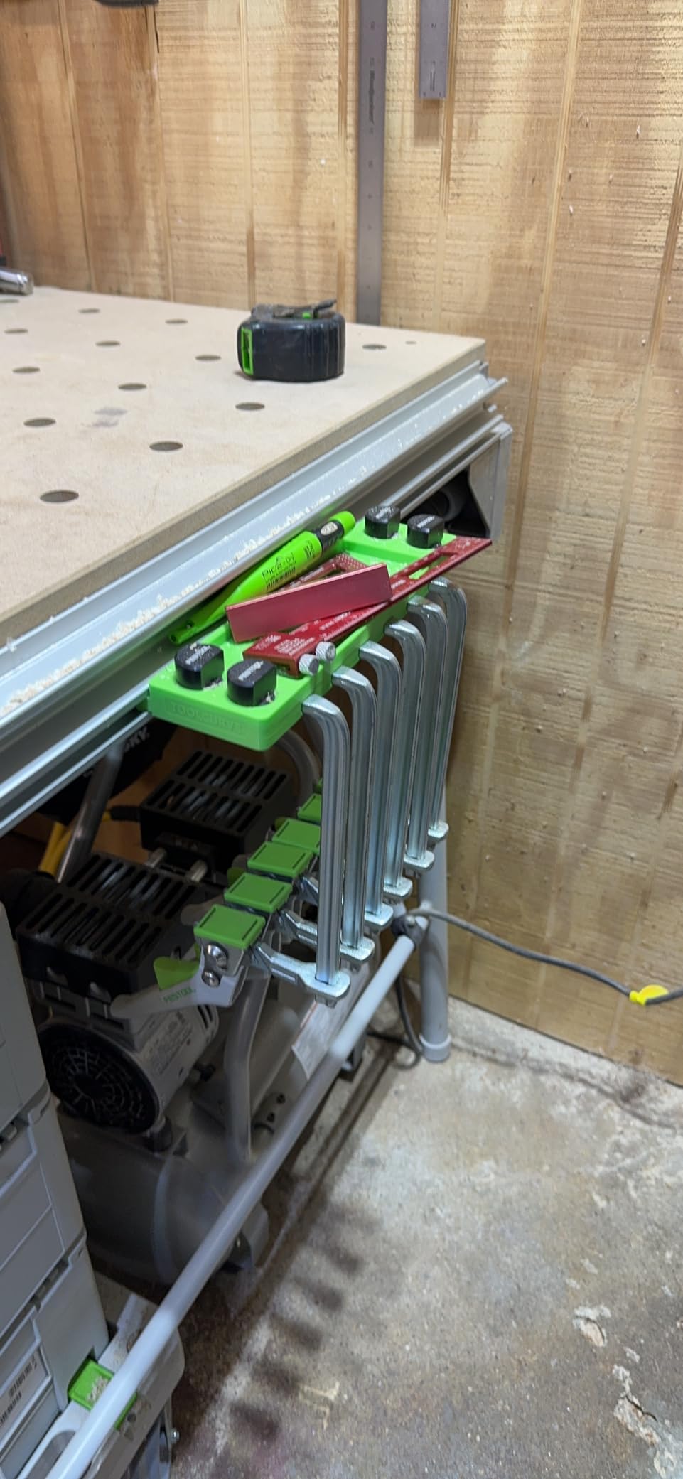 ToolCurve Utility Storage Rack - Compatible with Festool MFT/3 Table customer photo 2