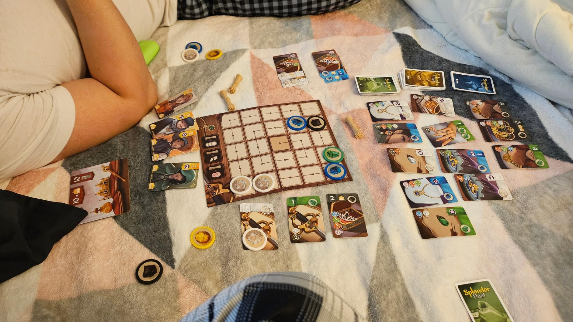 Splendor Duel Board Game - Two-Player Strategy Game for Intense Gem Collecting Battles - Fun Family Game for Kids and Adults, Ages 10+, 2 Players, 30 Minute Playtime, Made by Space Cowboys customer photo 2