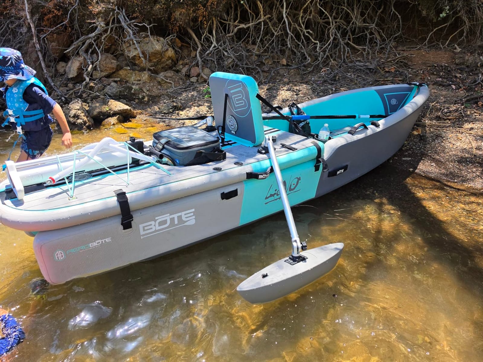 Brocraft Kayak Outrigger/Kayak stabilizer/Kayak & Canoe Stabilizer System for Kayak Track System/Canoe Outrigger (Generation 2) customer photo 2