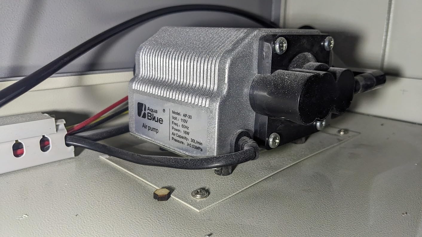 ORTUR Air Assist for Laser Cutter, Powerful 0-50L/min Air Assist Pump for ORTUR Laser Master 3 and Laser Master 2 Pro LF, Laser Module Protection, Fast and Deep Cutting customer photo 2