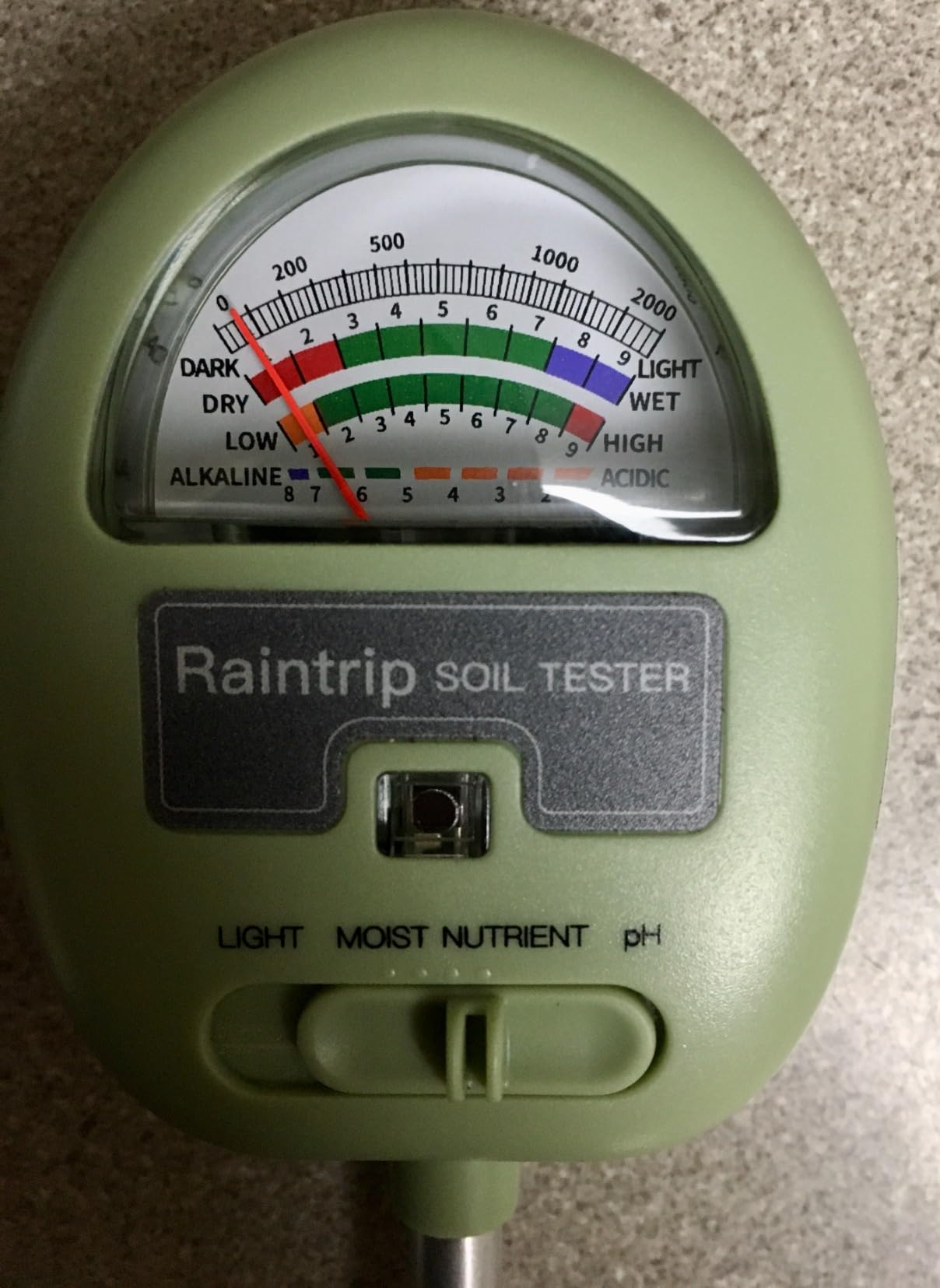 Soil Moisture Meter,4-in-1 Soil Ph Meter, Soil Tester for Moisture, Light,Nutrients, pH,Soil Ph Test Kit, Great for Garden, Lawn, Farm, No Battery Required, Gifts for Plants Lover customer photo 1