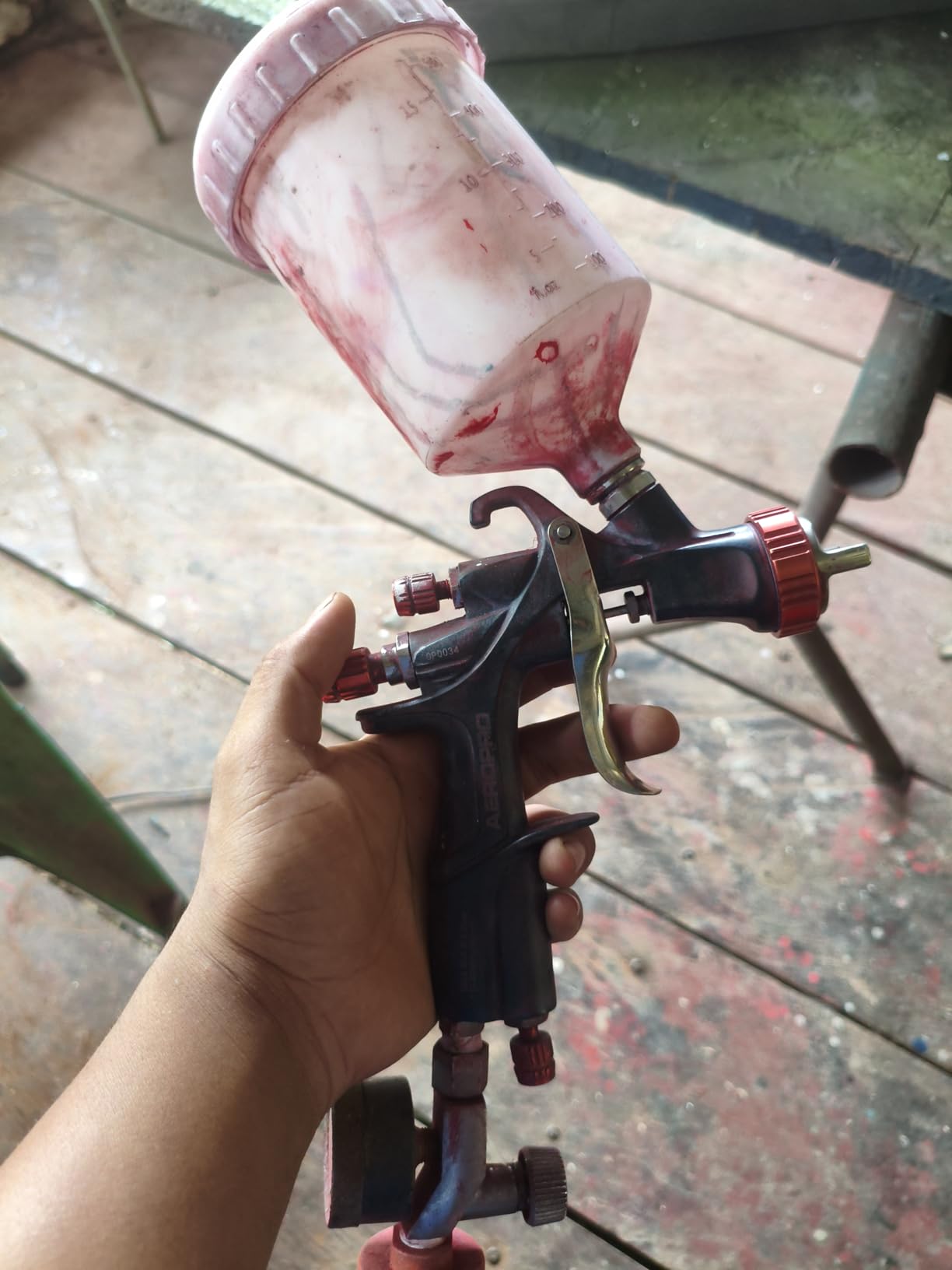 AEROPRO Tools R500 LVLP Air Spray Gun,Professional Automotive Paint Sprayer customer photo 1