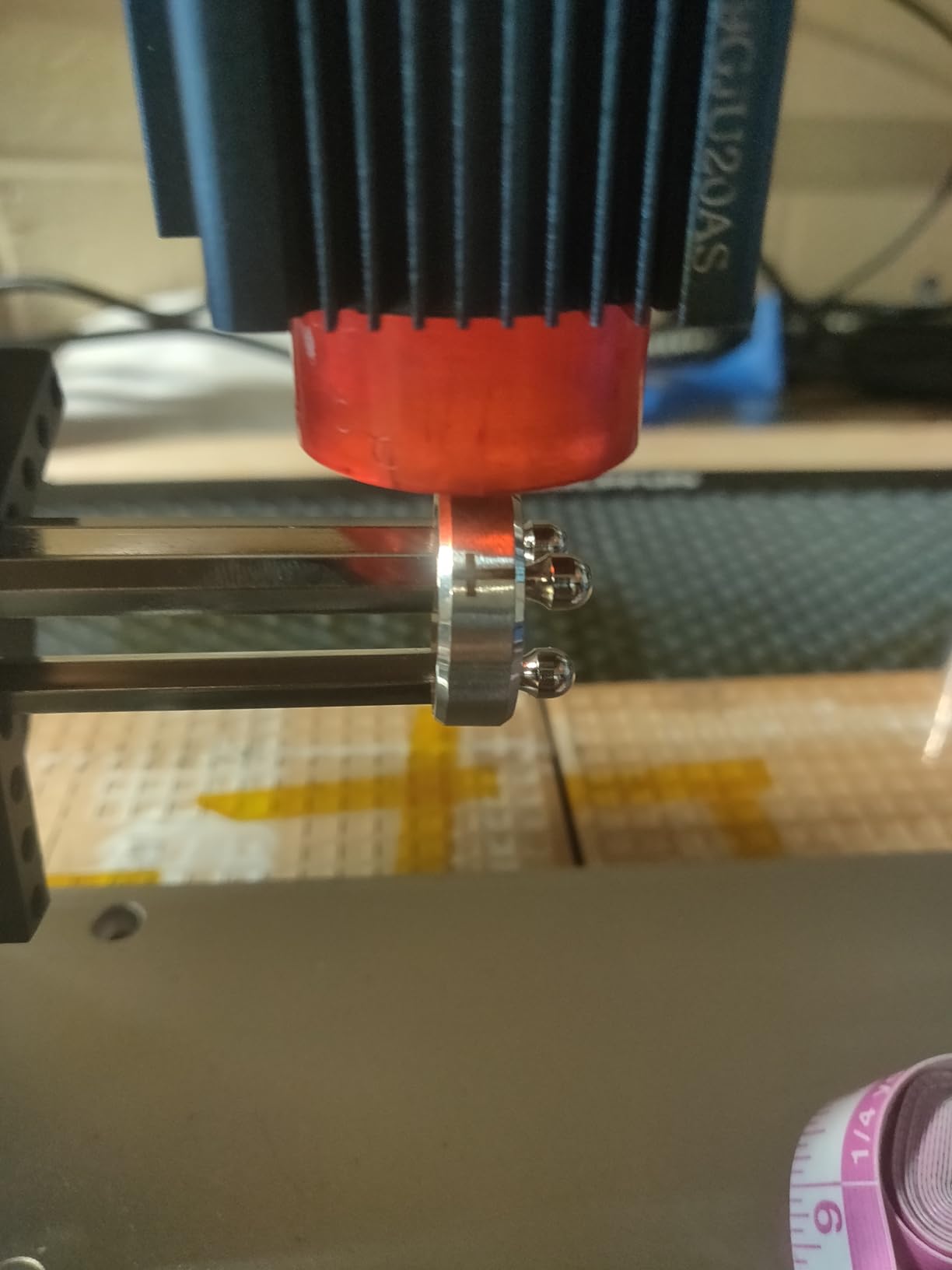 ORTUR YRC1.0, Y-axis Rotary Chuck for Most Laser Engravers, Jaw Chuck Rotary, Y-axis Rotary Roller Engraving Module for Engraving Cylindrical Objects, Wine Glass, Tumbler, Ring customer photo 2