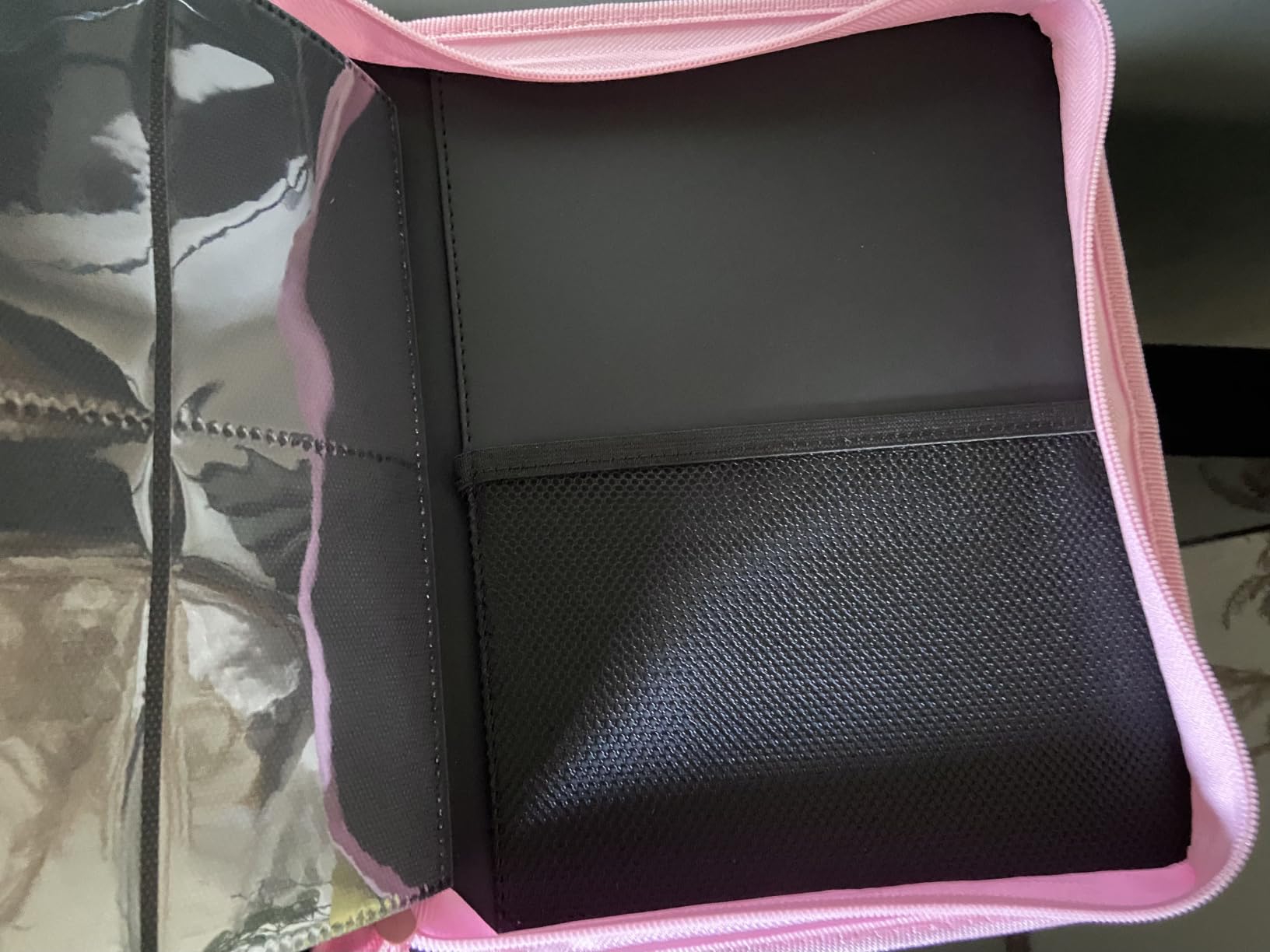 Premium Zip Card Binder, Fabmaker 9 Pocket Trading Card Binder PU Cover customer photo 1