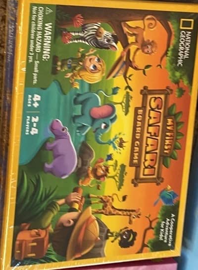 National Geographic My First Safari Cooperative Board Game for Kids customer photo 1