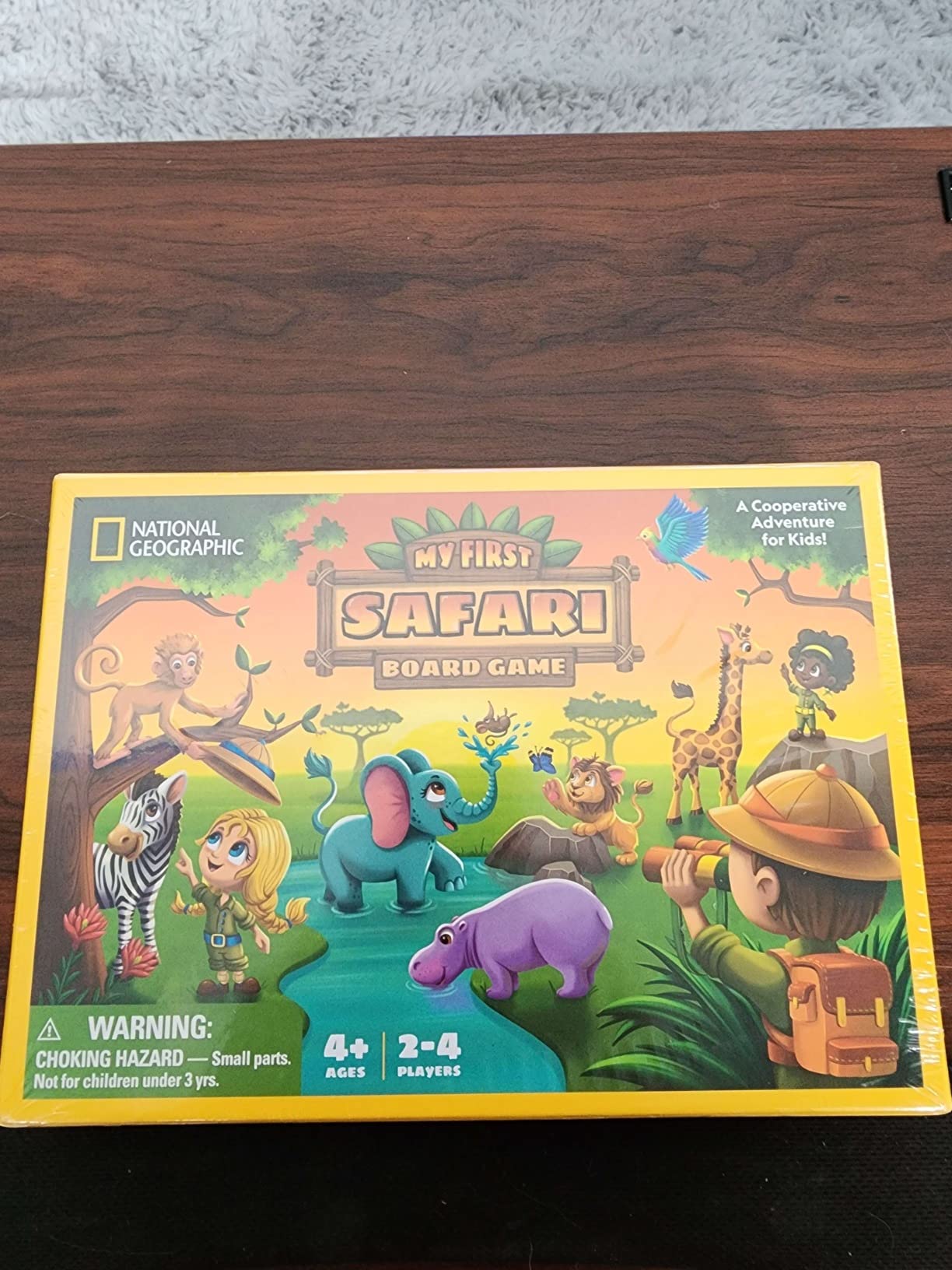 National Geographic My First Safari Cooperative Board Game for Kids customer photo 2