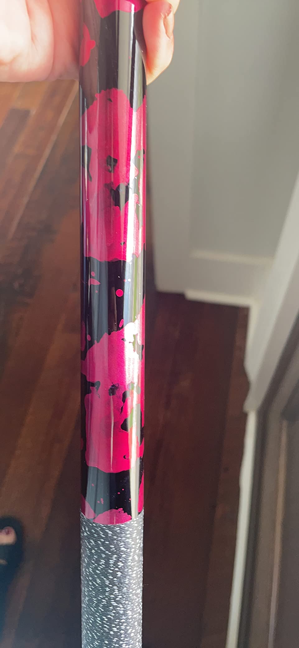 58 inch Hand-Painted Series 2-Piece Billiard Pool Cue Stick with Irish Linen Wrap customer photo 2