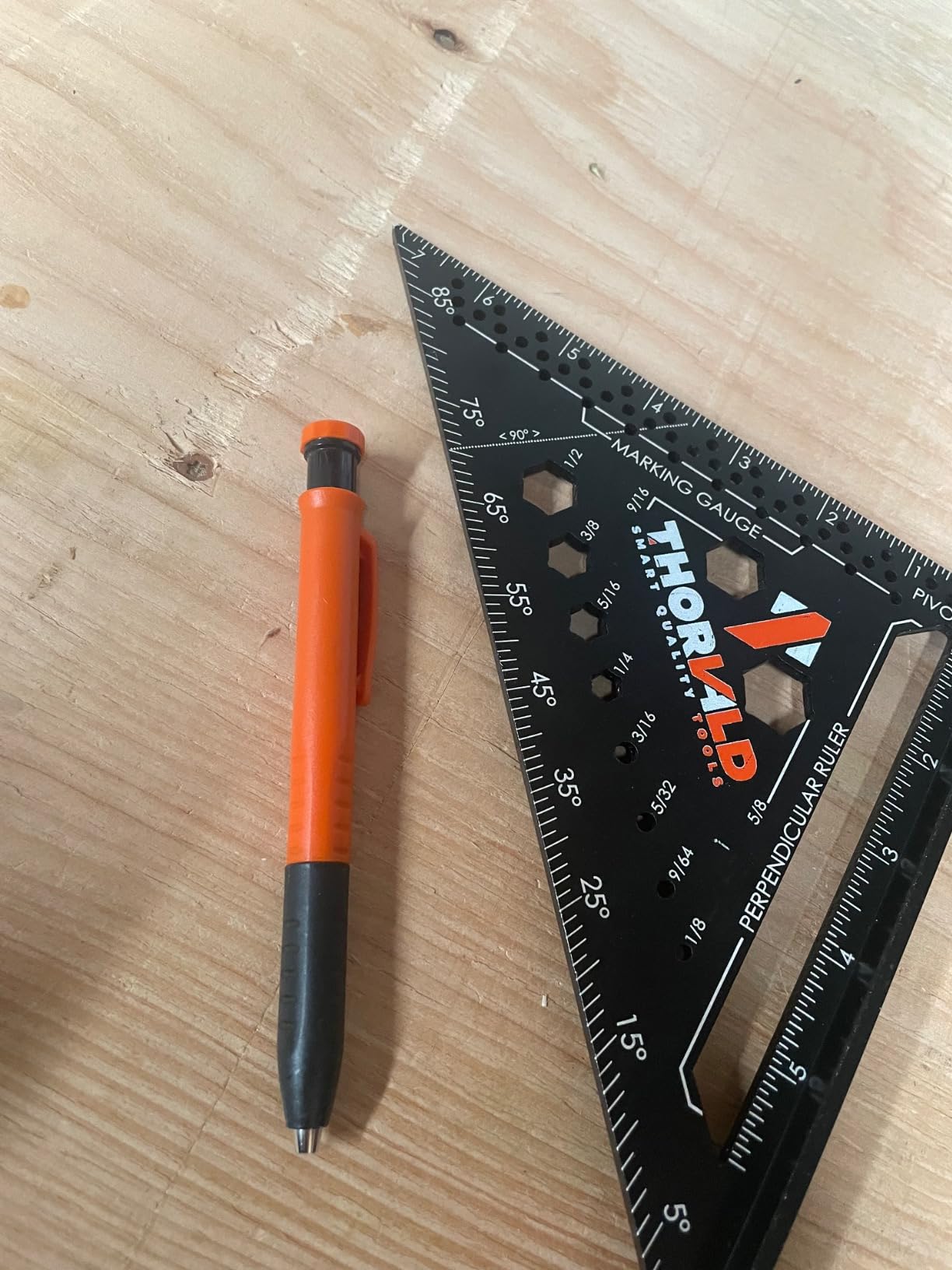 THORVALD 6-in-1 Carpenter Square 7 inch (1/16