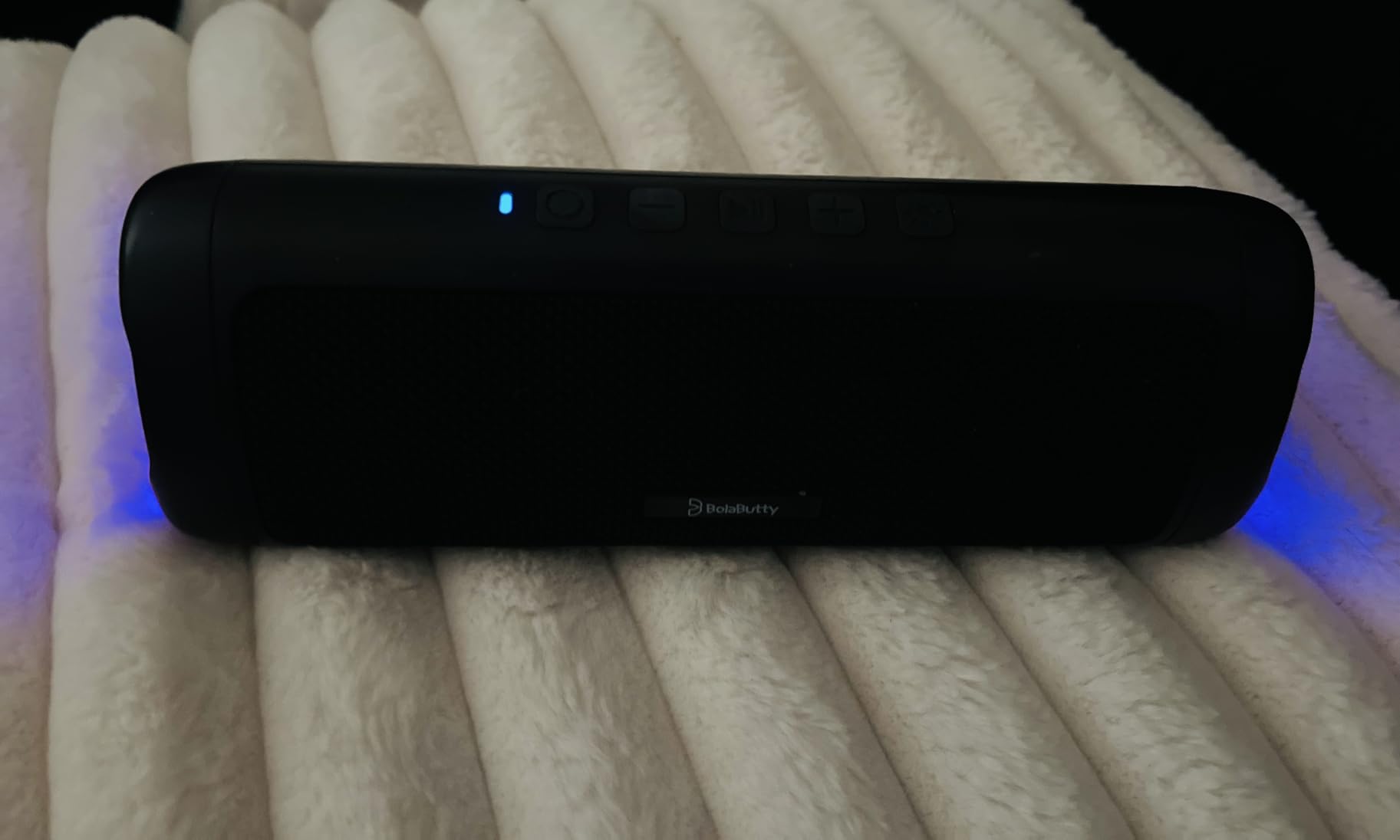 Bluetooth Speaker, 20W HD Sound, Portable Wireless, IPX5 Waterproof, Up to 24H Playtime, TWS Pairing, for Home/Party/Outdoor/Camping/Beach Essentials, Electronic Gadgets, Birthday Gift (Black) customer photo 2